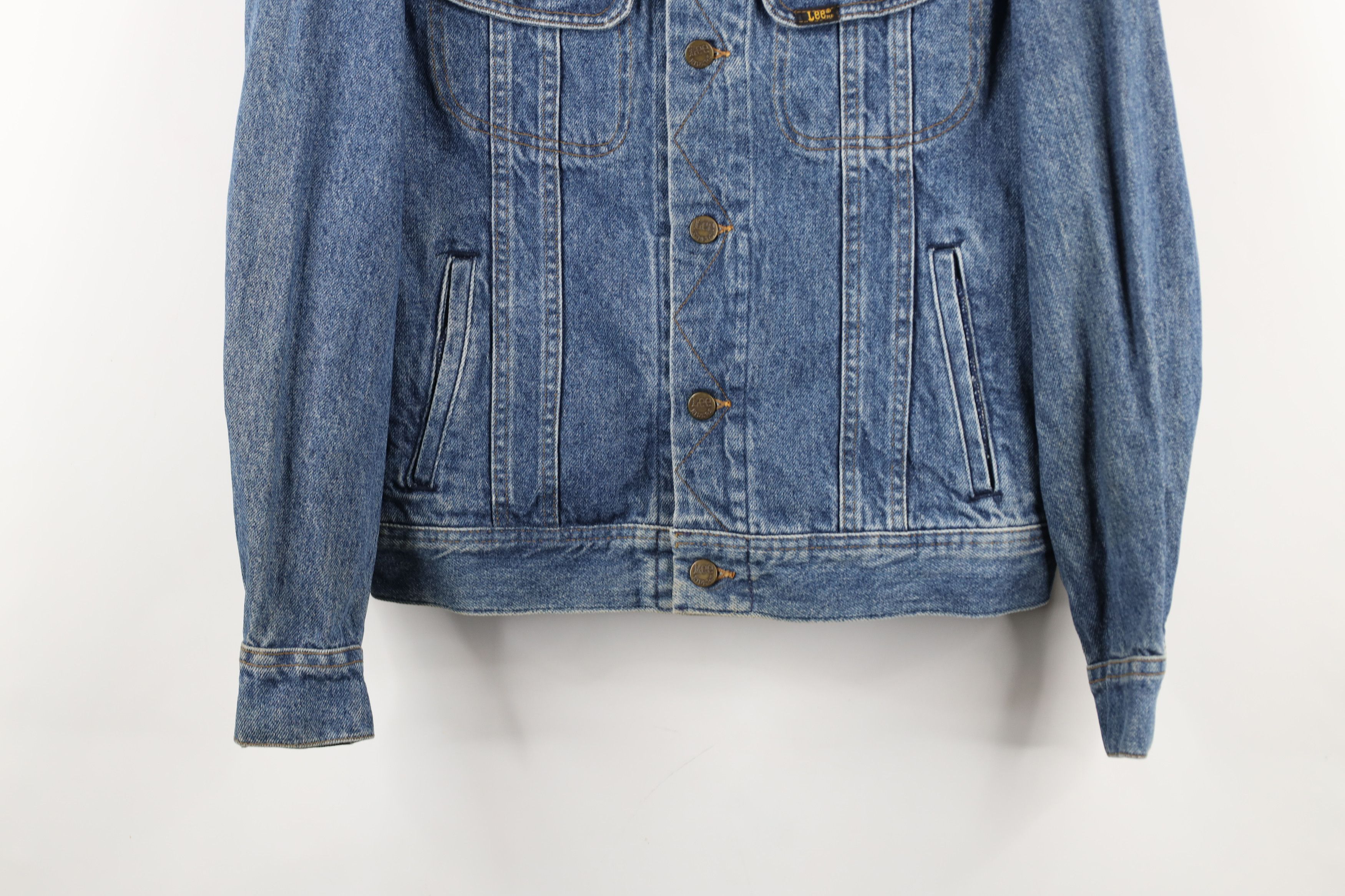 Vintage Vintage 90s The Rolling Stones Band Trucker Jacket USA Size US L / EU 52-54 / 3 - 3 Thumbnail