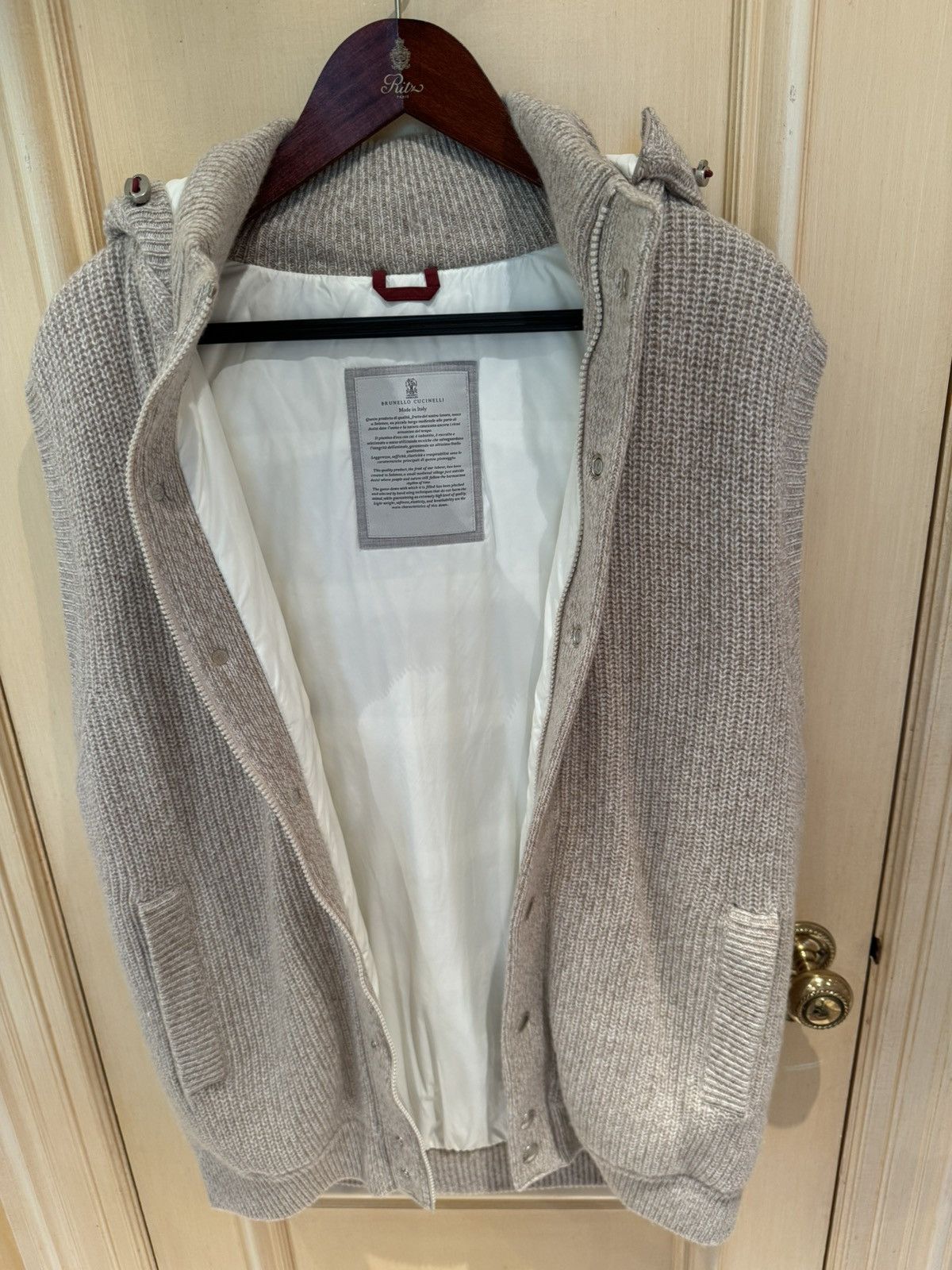 Brunello Cucinelli Brunello Cucinelli cashmere vest Size US L / EU 52-54 / 3 - 3 Thumbnail