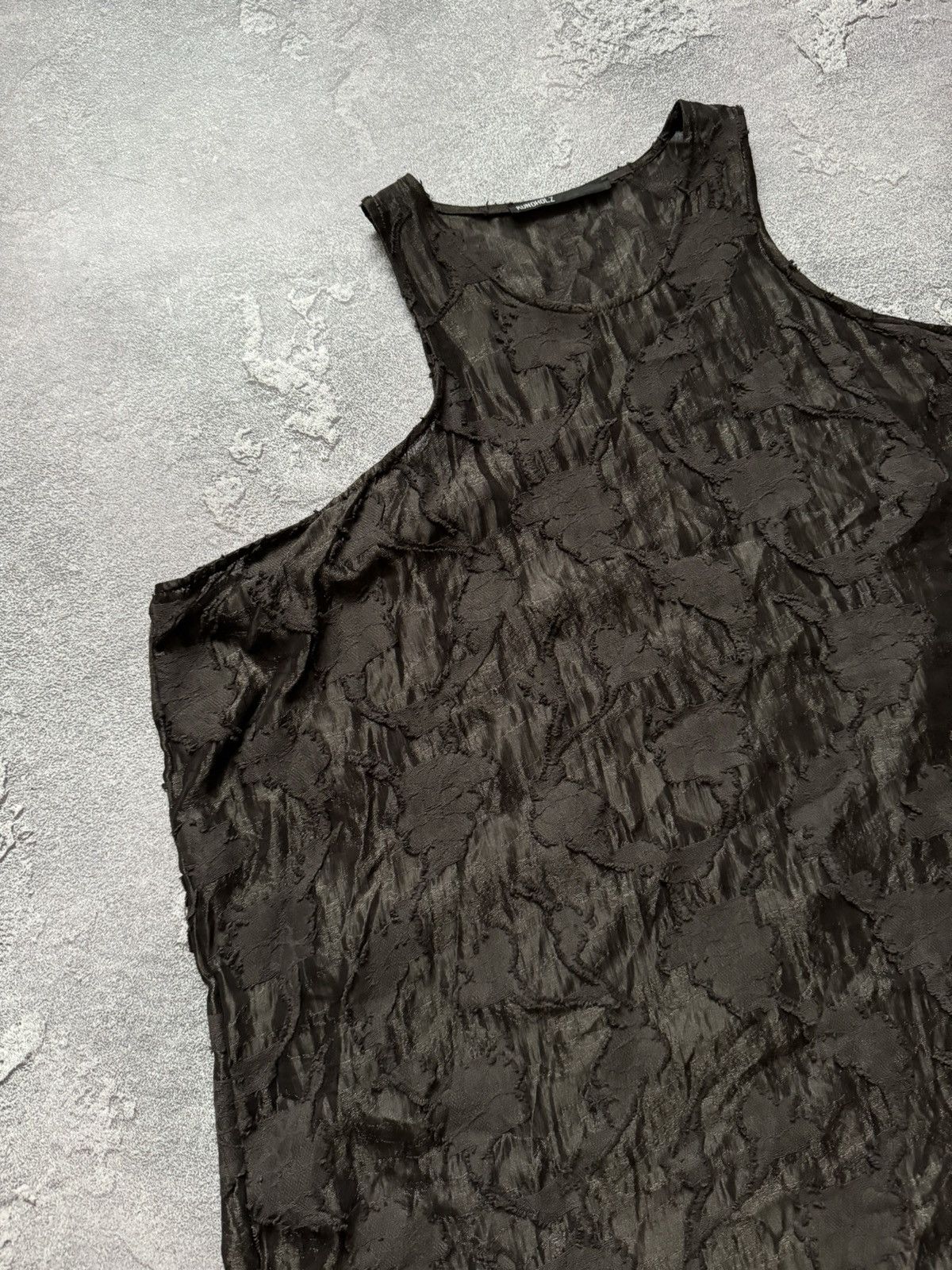 Rundholz × Vintage Rundholz archive rare oversized dress sleeveless mesh relax Size ONE SIZE - 6 Thumbnail