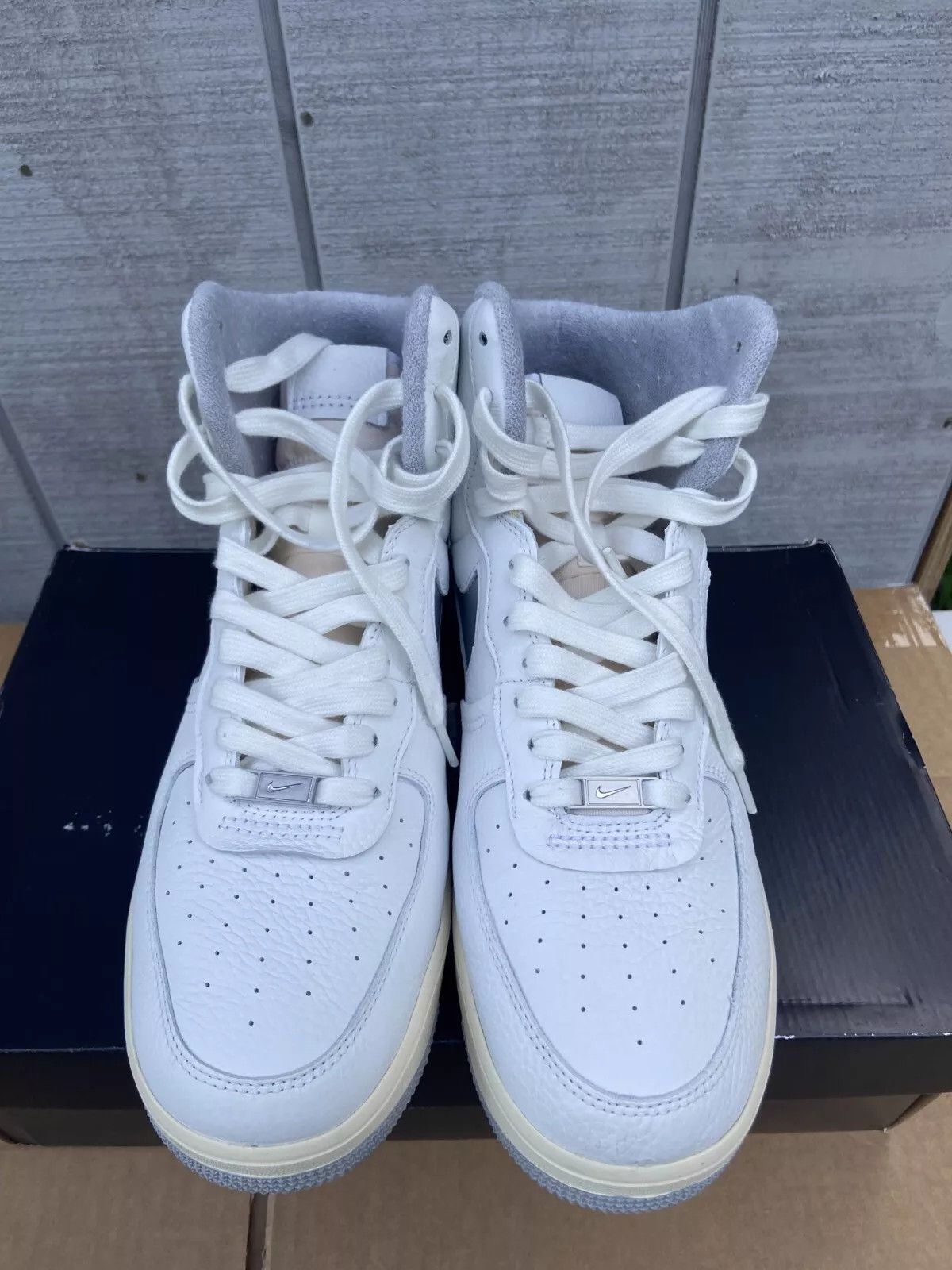 Nike Nike Air Force 1 High Sculpt White Silver Size 11.5w / 10m Size US 11.5 / IT 41.5 - 3 Thumbnail