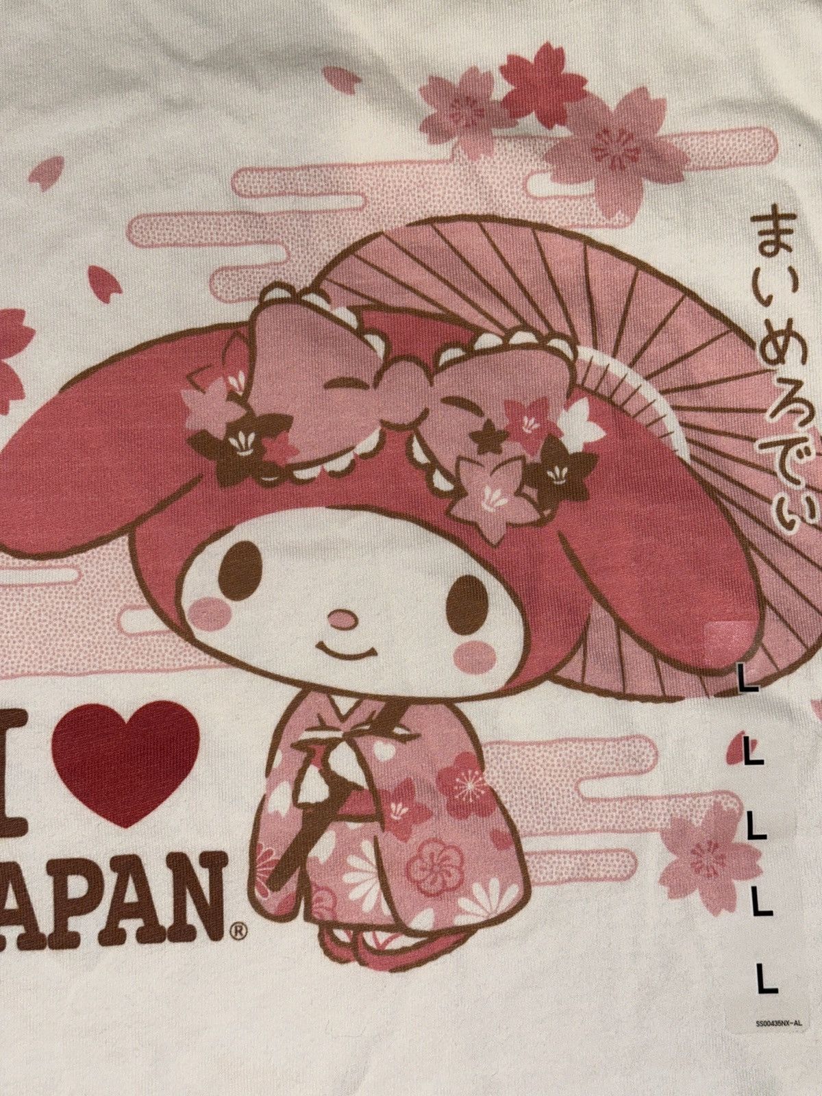 Uniqlo Uniqlo Japan x Sanrio Exclusive I Love Japan My Melody Tee Size US L / EU 52-54 / 3 - 3 Thumbnail
