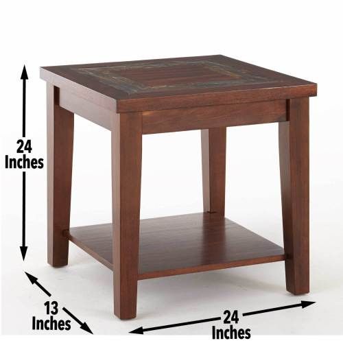 Designer × Homemade Classic Chairside End Table - Wooden Design, Timeless Appear Size US L / EU 52-54 / 3 - 3 Thumbnail