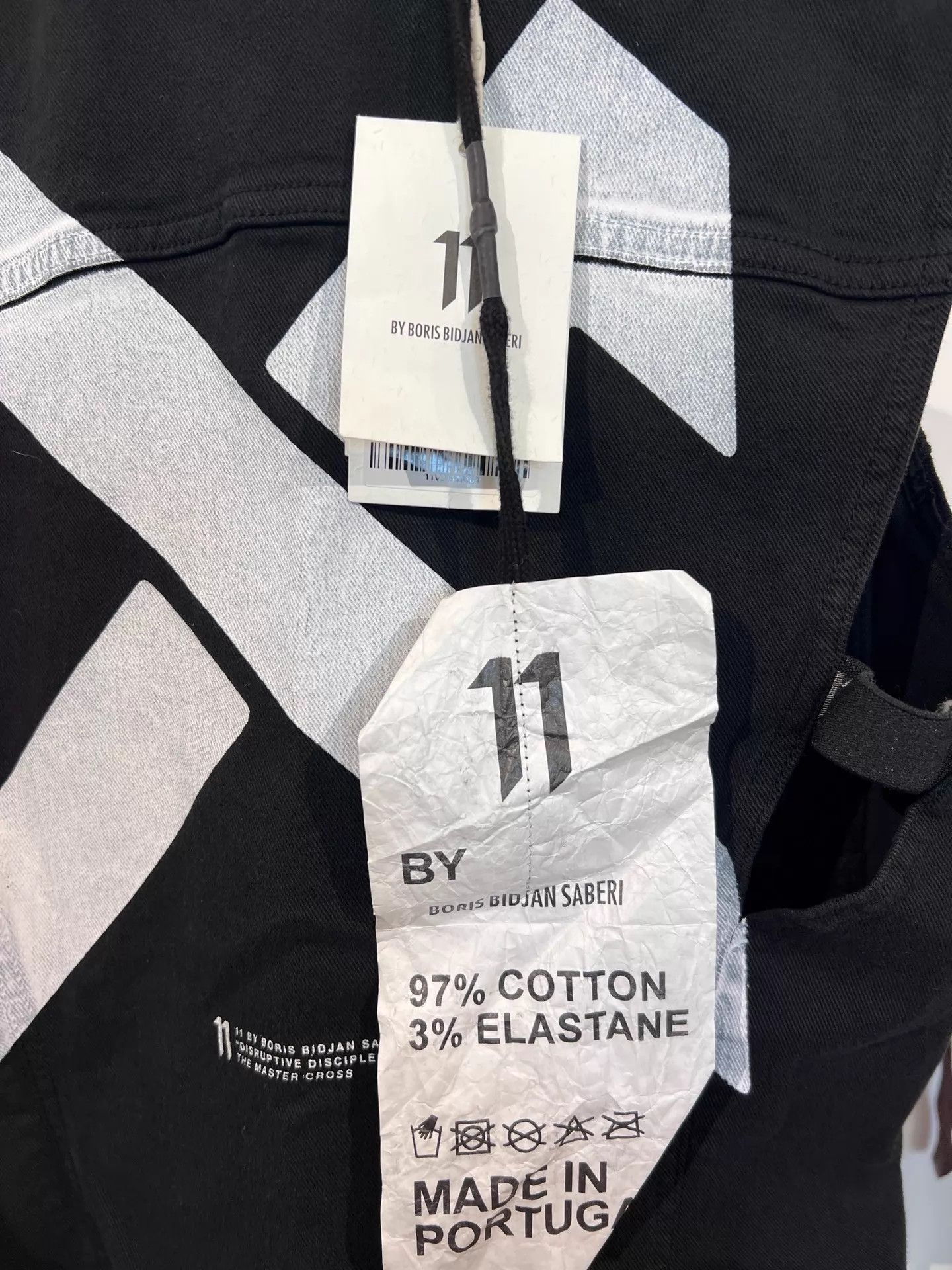 Boris Bidjan Saberi Boris Bidjan Saberi 11by bbs V3 Denim Print Vest S Size US S / EU 44-46 / 1 - 8 Thumbnail