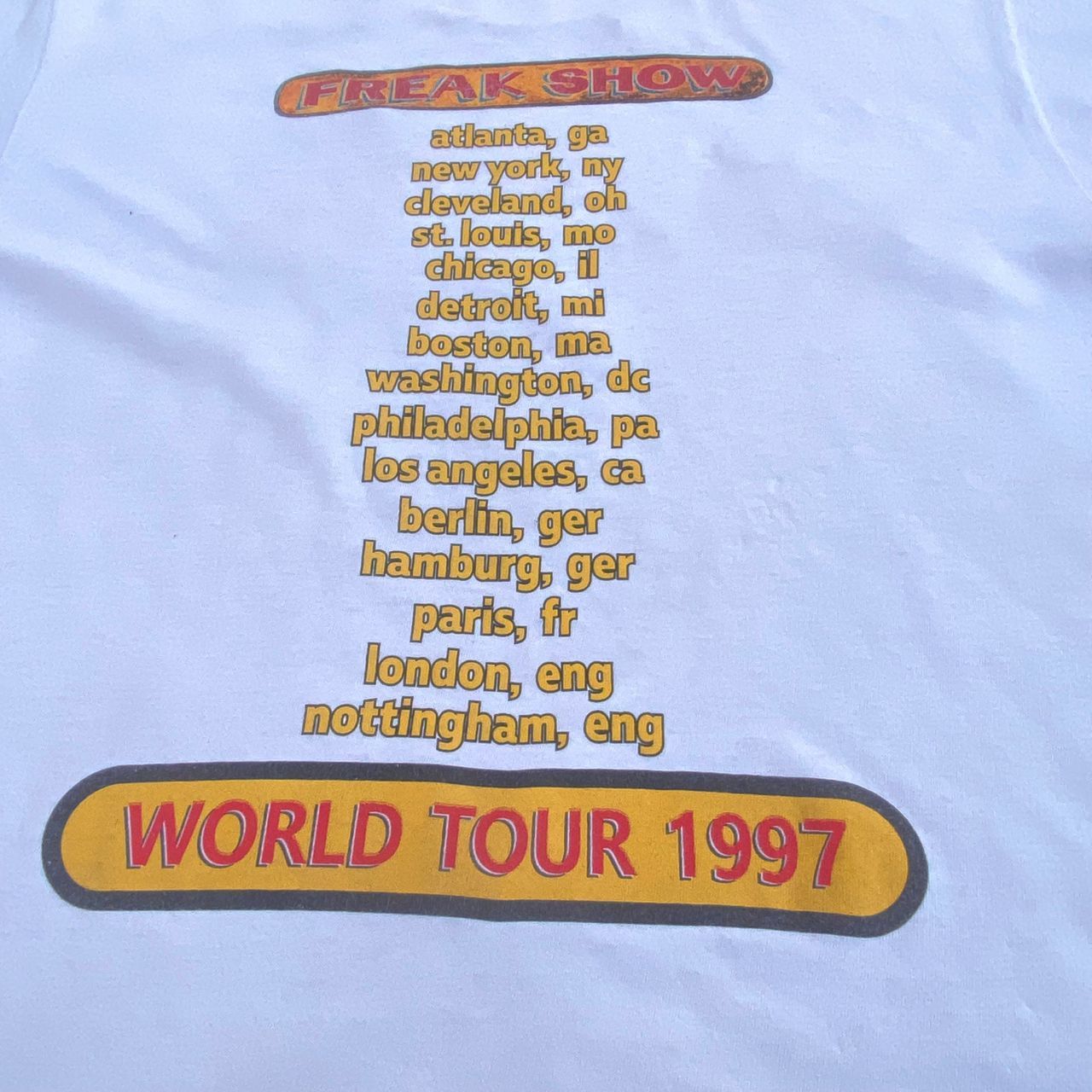Band Tees Vintage 1997 Sliverchair Freaks Show Grunge Band Tshirt Size US L / EU 52-54 / 3 - 8 Thumbnail