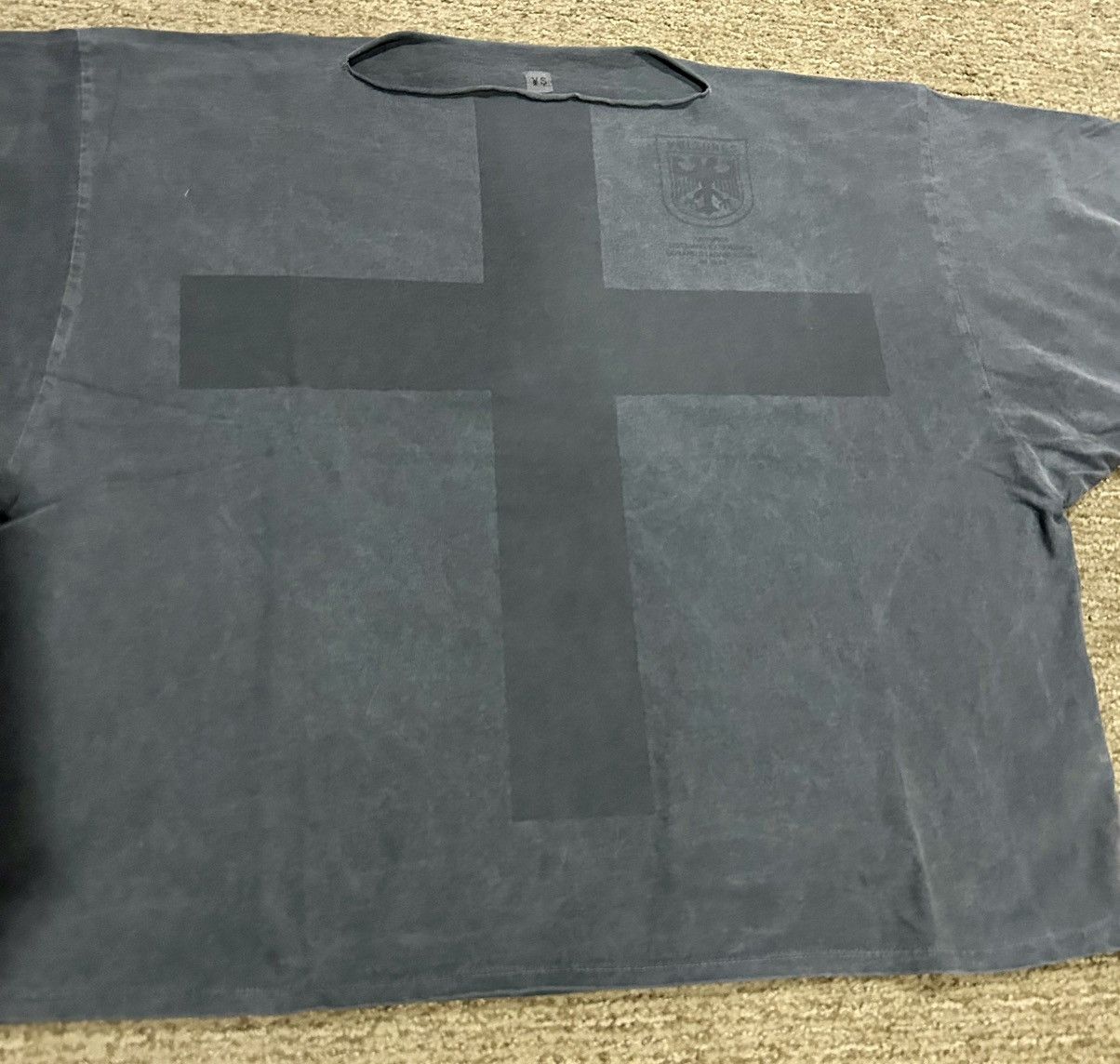 Yeezy Yeezy x ¥$ Vultures Korea Exclusive T-Shirt - Black - Size 1 Size US S / EU 44-46 / 1 - 5 Thumbnail