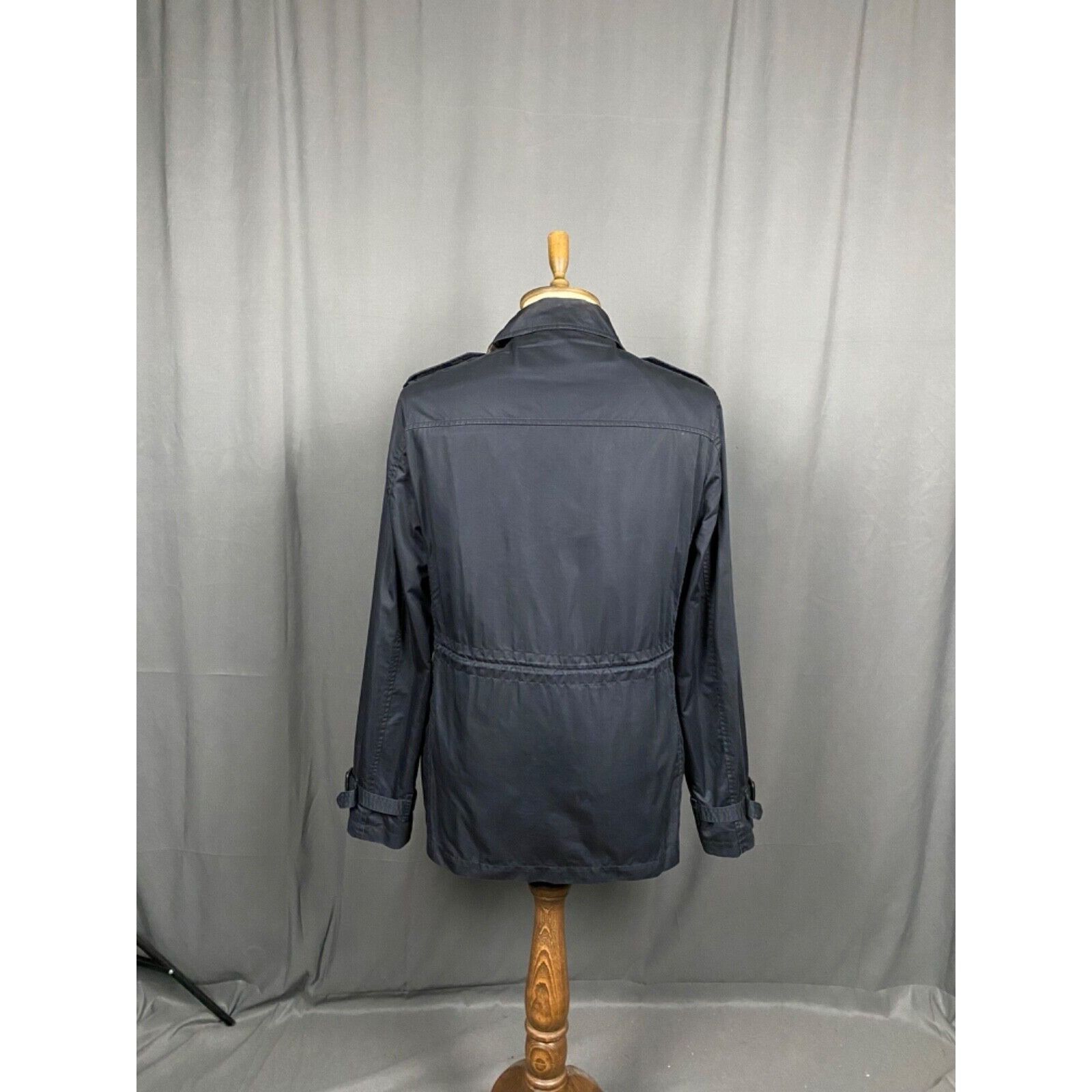 Burberry Burberry Nova Check Dark Blue Multipocket Utility Field Jack Size US XL / EU 56 / 4 - 7 Thumbnail