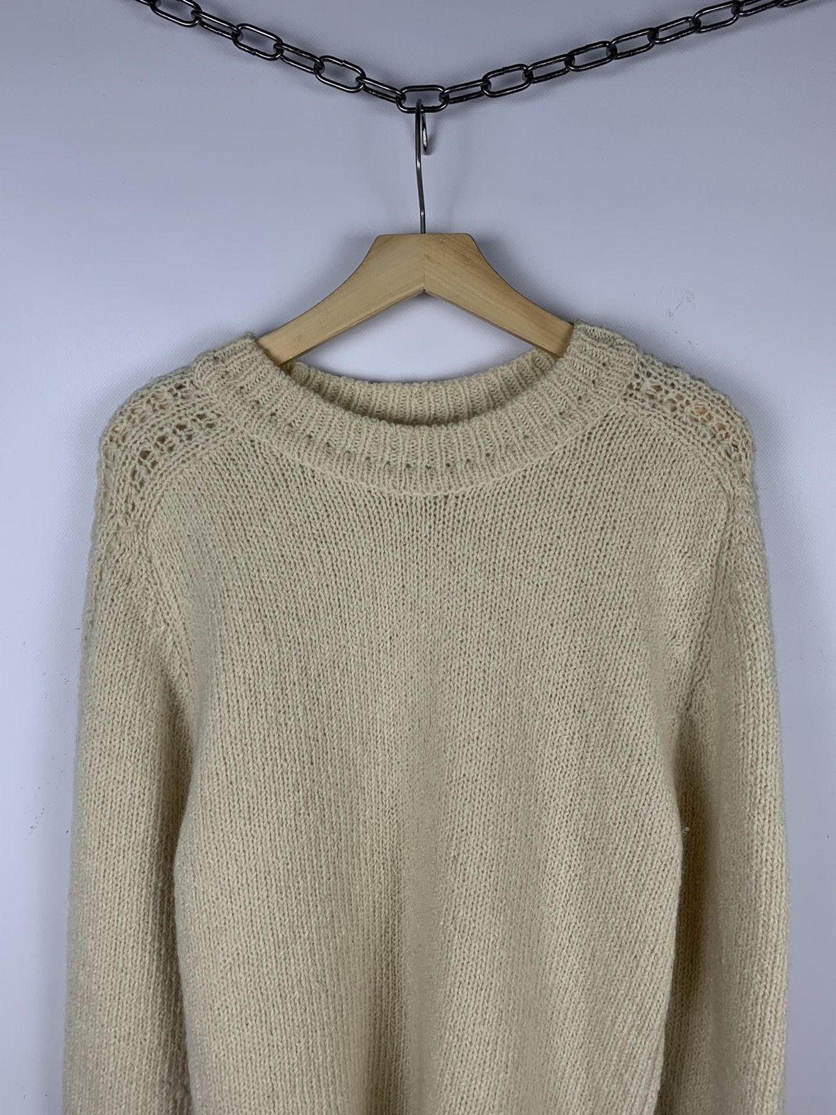 Vintage Vintage Gaeltarra Knit Sweater Fisherman Hand Loomed Size US XS / EU 42 / 0 - 2 Thumbnail