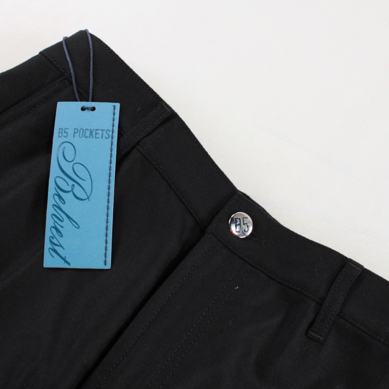 Belvest Belvest New with tags Dress Pants Size 33 US In Black Size US 33 - 1 Thumbnail