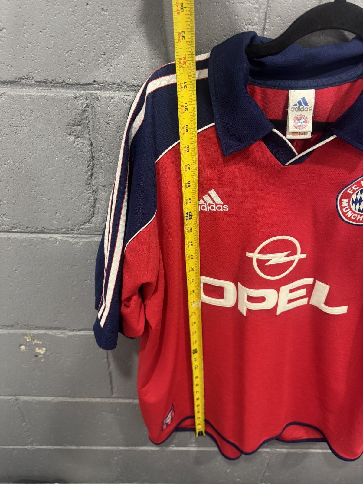 Adidas BAYERN MUNICH 99-01 HOME FOOTBALL SOCCER JERSEY ADIDAS sz XL Size US XL / EU 56 / 4 - 9 Thumbnail