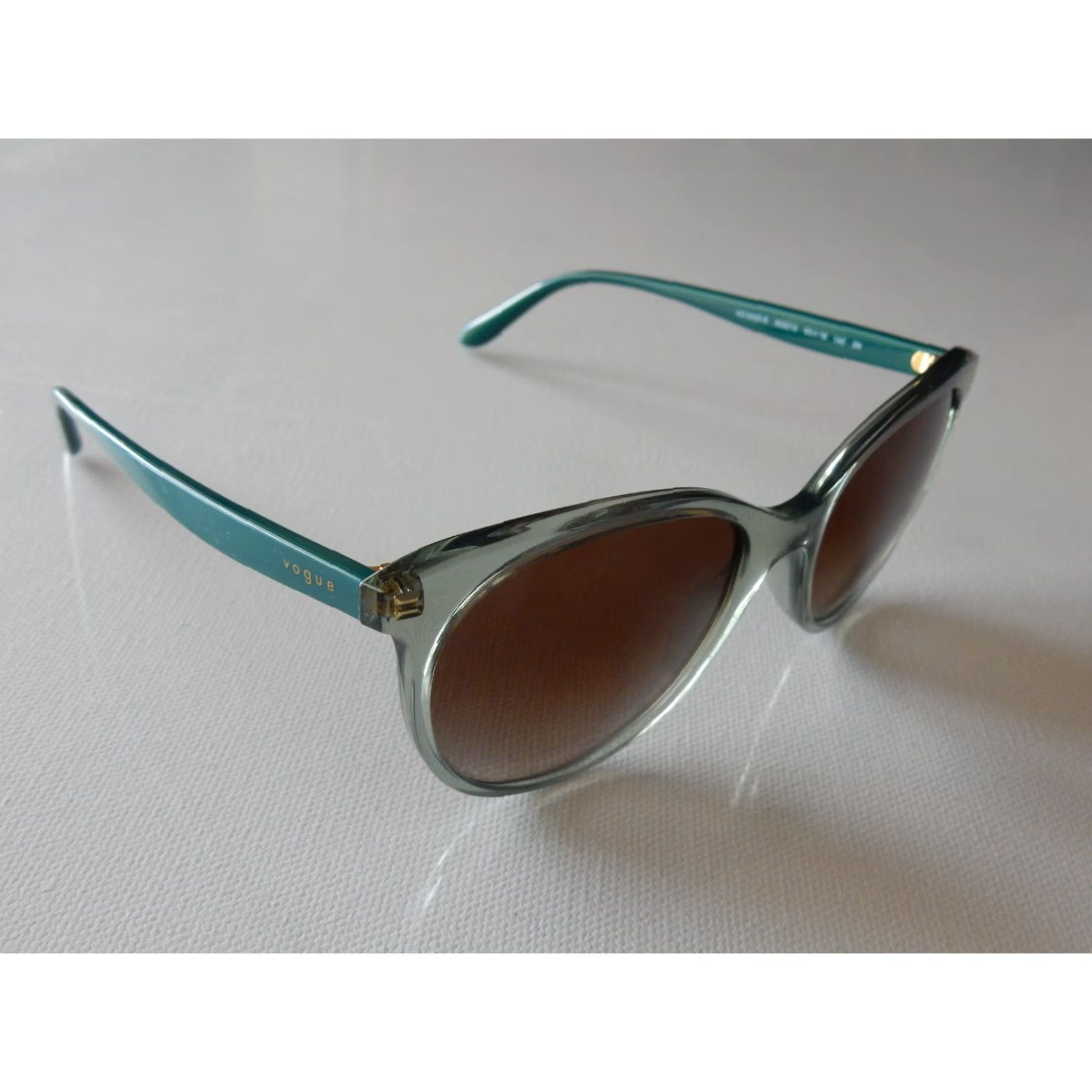 Vogue VOGUE Women's Sunglasses Green 53mm 18-140mm Fashion Eyewear Accessories Size ONE SIZE - 3 Thumbnail