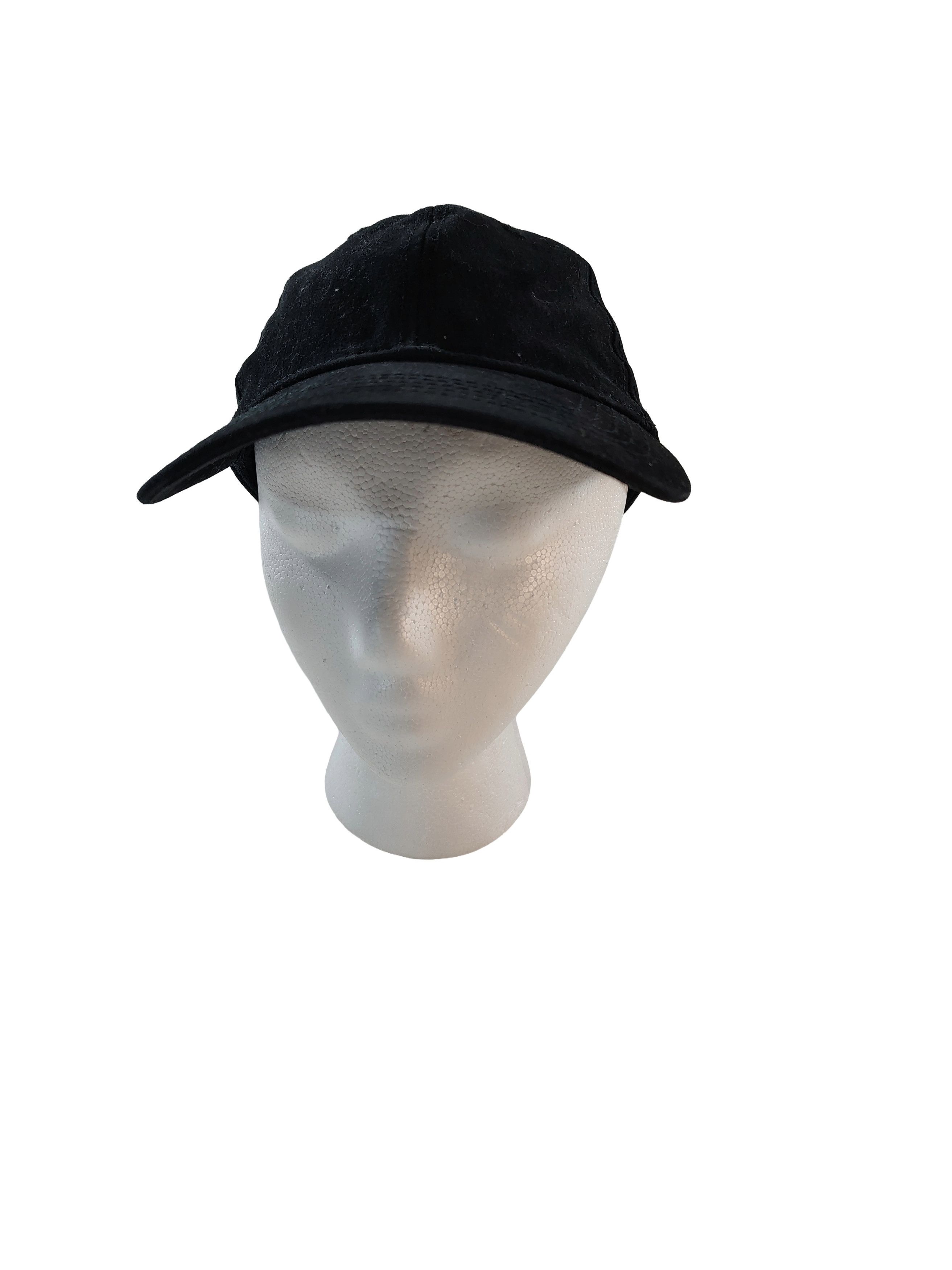 Other Men's Black Plain Baseball Cap Size ONE SIZE - 2 Thumbnail