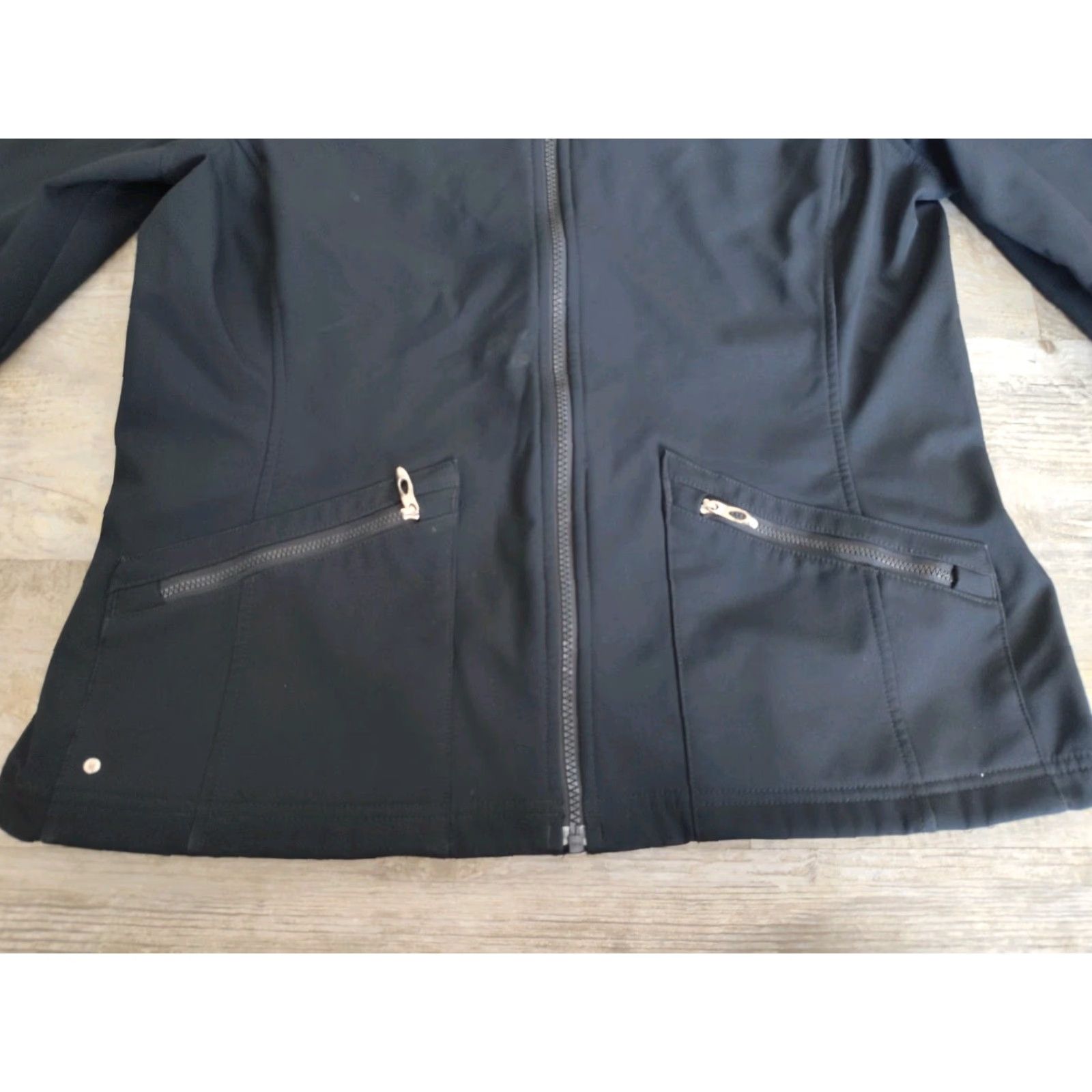 Spyder VINTAGE SPYDER Fresh Air Plush Fleece Lined Black Softshell Jacket Women's L Size L / US 10 / IT 46 - 2 Thumbnail