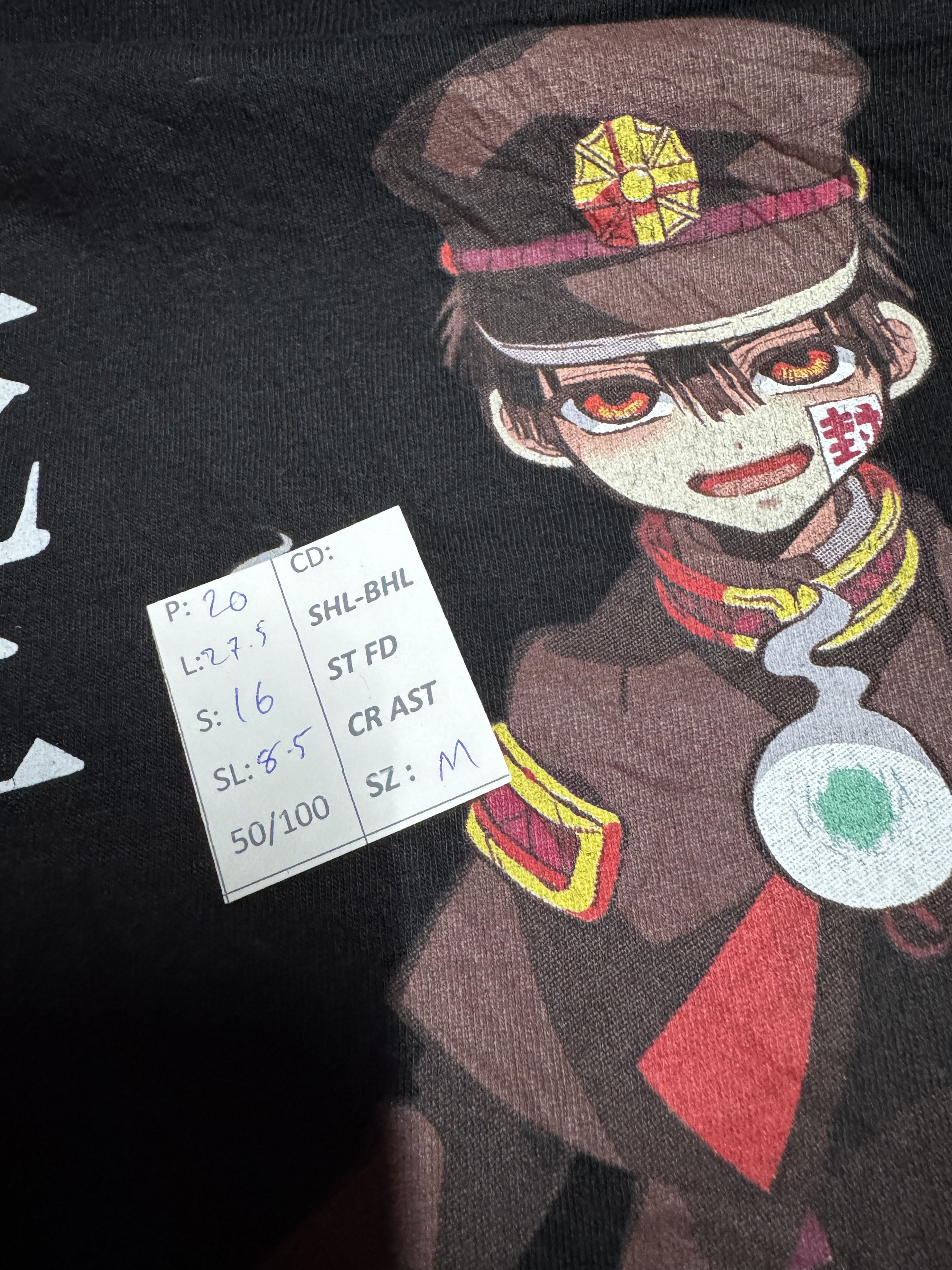Anime VINTAGE TOILET BOUND HANAKO KUN MANGA ANIME MANHWA TEE Size US M / EU 48-50 / 2 - 17 Thumbnail