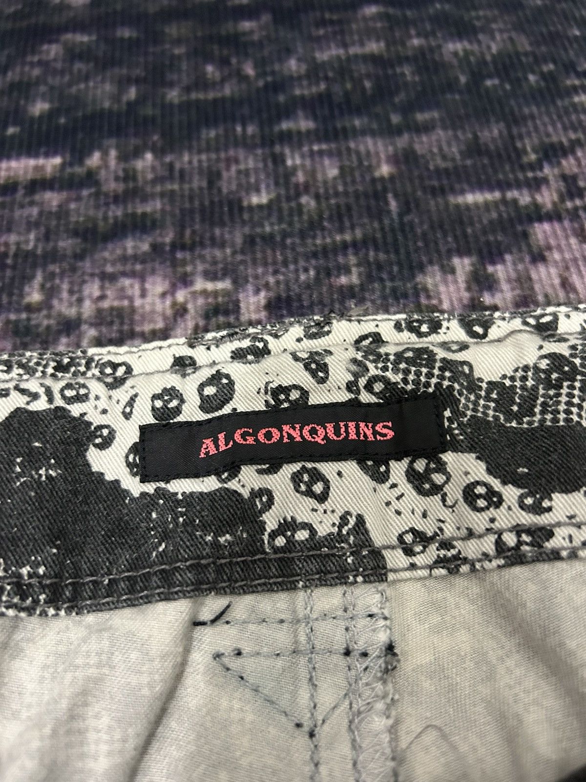 Seditionaries Algonquins Spiritual Weapon Skull Cargo Bondage Pants Size US 31 - 14 Thumbnail
