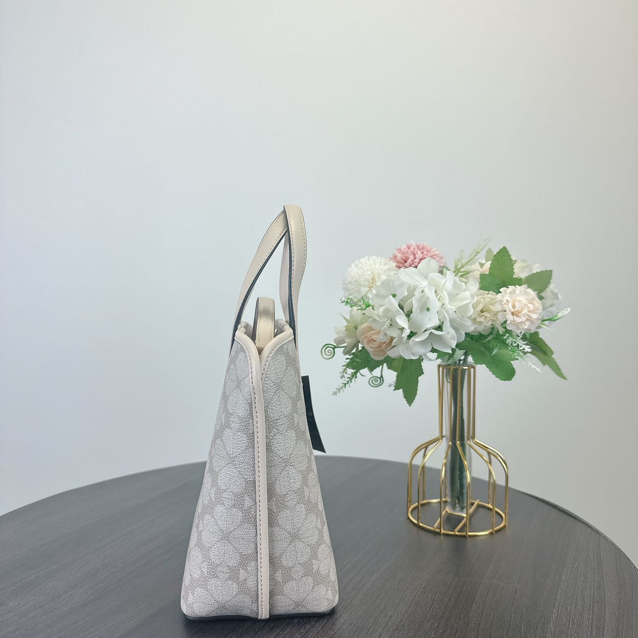 Kate Spade Kate Spade KH425 Spade Flower Mini Tote IN Dark Beige Multi Size ONE SIZE - 3 Thumbnail