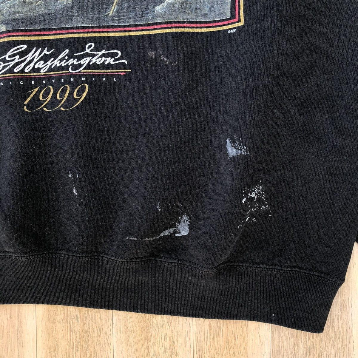 Vintage Vintage George Washington Bicentennial 1999 Sweatshirt Size US L / EU 52-54 / 3 - 6 Thumbnail