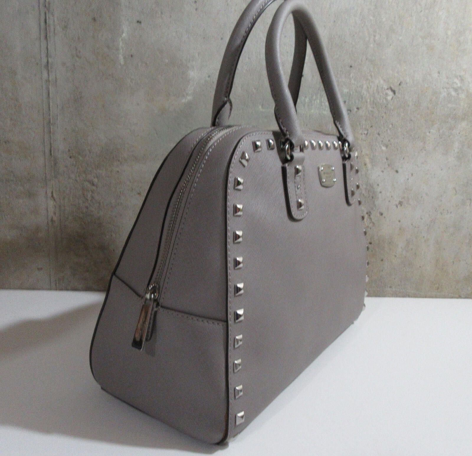 Michael Kors Michael Kors Sandrine Stud Large Leather Satchel NWT Size ONE SIZE - 4 Thumbnail
