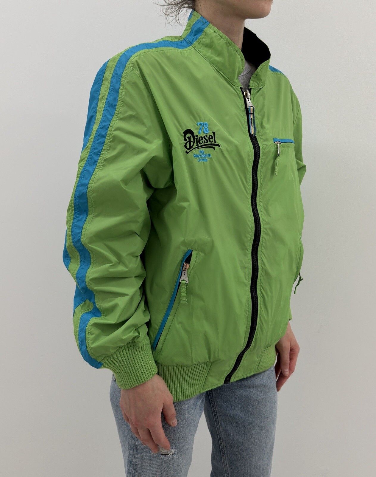 Diesel Vintage Diesel Women Reversible Bomber Jacket Only The Brave Size XXL / US 16-18 / IT 52-54 - 5 Thumbnail