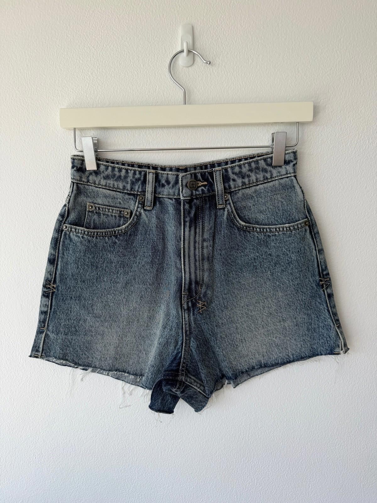 Ksubi new ksubi womens denim rise n hi shorts blue 26 8 Size 26" / US 2 / IT 38 - 1 Thumbnail
