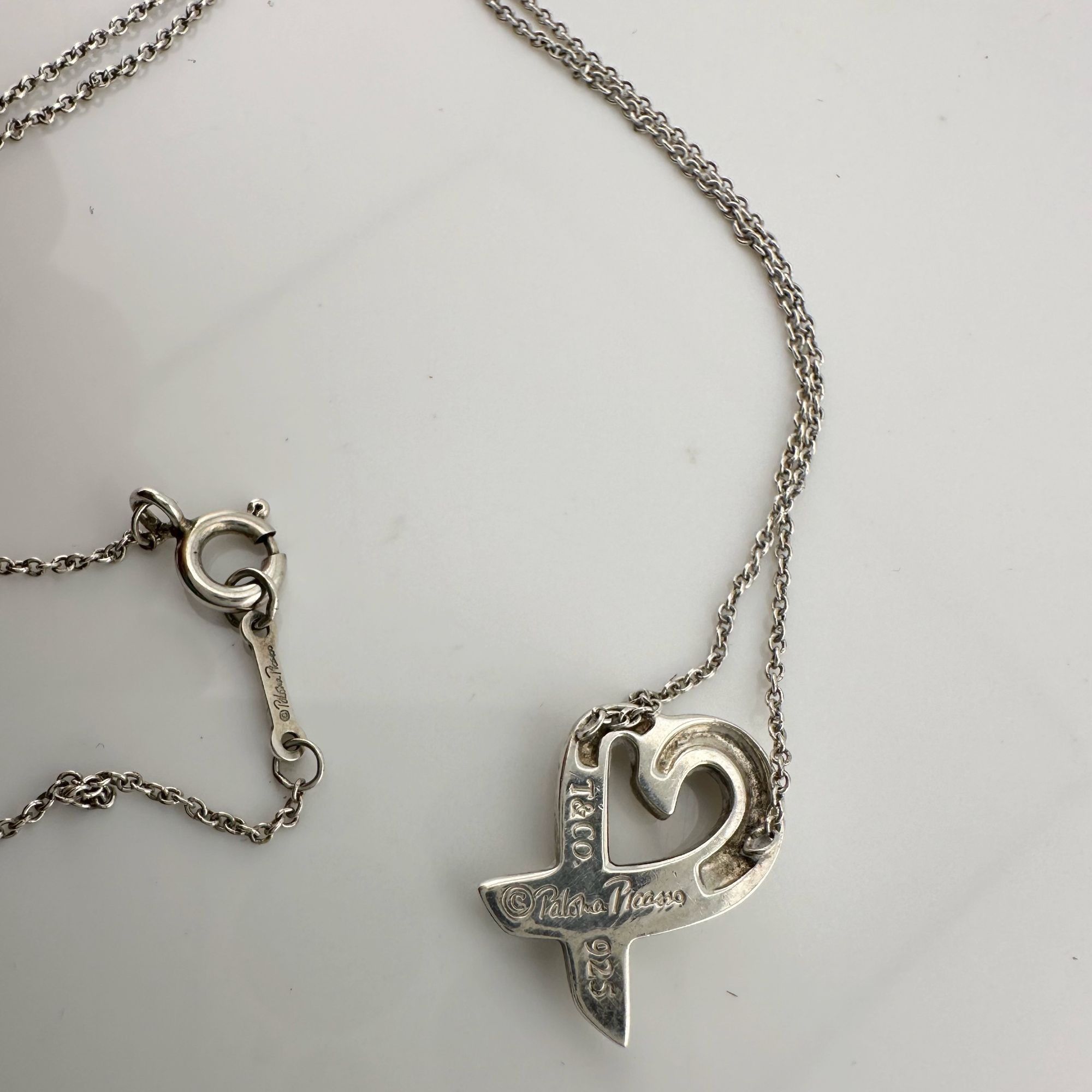 Tiffany & Co. Tiffany and Co Paloma Picasso Small Loving Heart Pendant Nec Size ONE SIZE - 9 Thumbnail
