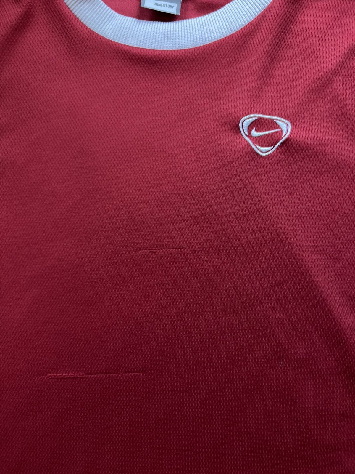 Nike × Vintage 🥊90’s NIKE FIT RETRO TEAM Y2K SWOOSH LOGO TEE Size US M / EU 48-50 / 2 - 3 Thumbnail