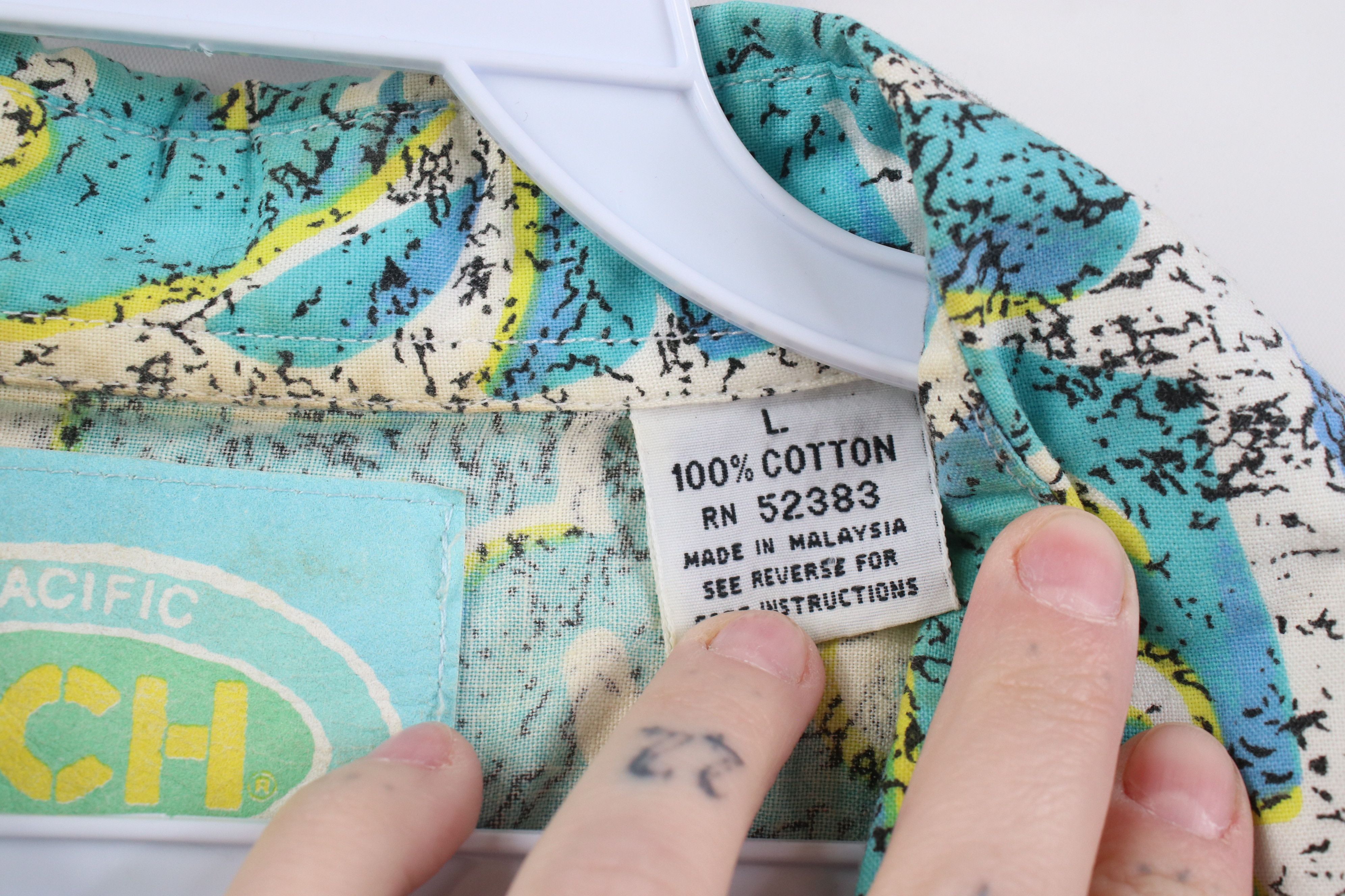 Vintage Vintage 80s 90s Streetwear Surfing Surf Beach Button Shirt Size US L / EU 52-54 / 3 - 10 Thumbnail