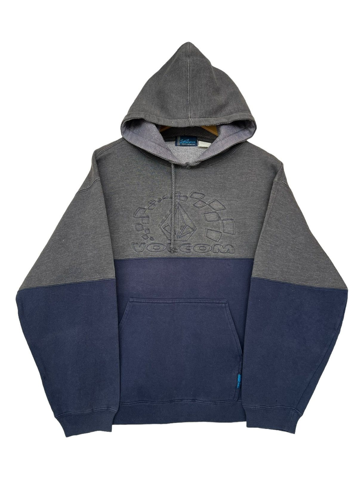 Volcom Vintage Y2K Volcom Skate Surf Baggy Sun Faded Hoodie Size US S / EU 44-46 / 1 - 1 Thumbnail