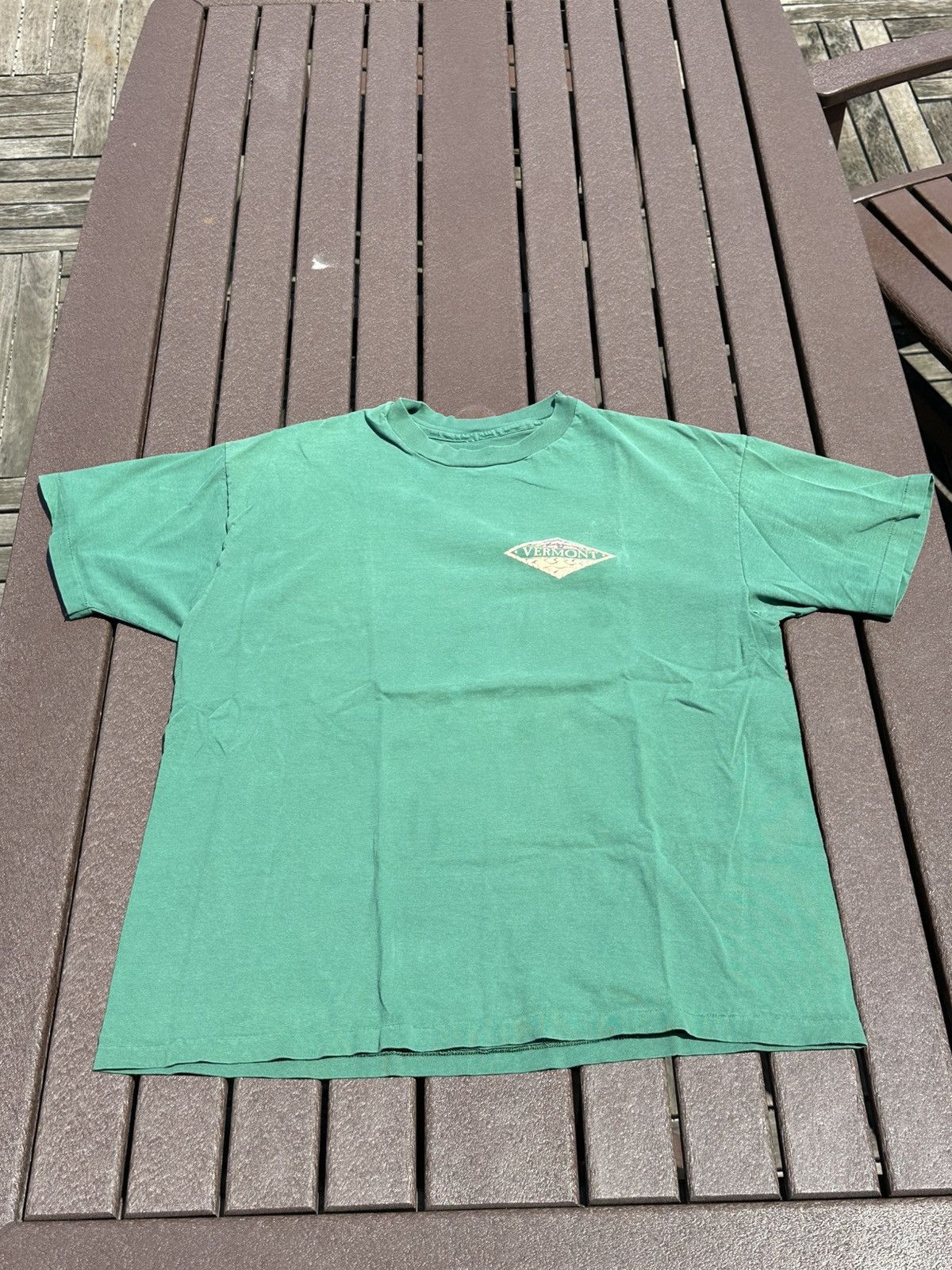 Vintage Y2K Vintage Vermont Tee Size US L / EU 52-54 / 3 - 1 Thumbnail