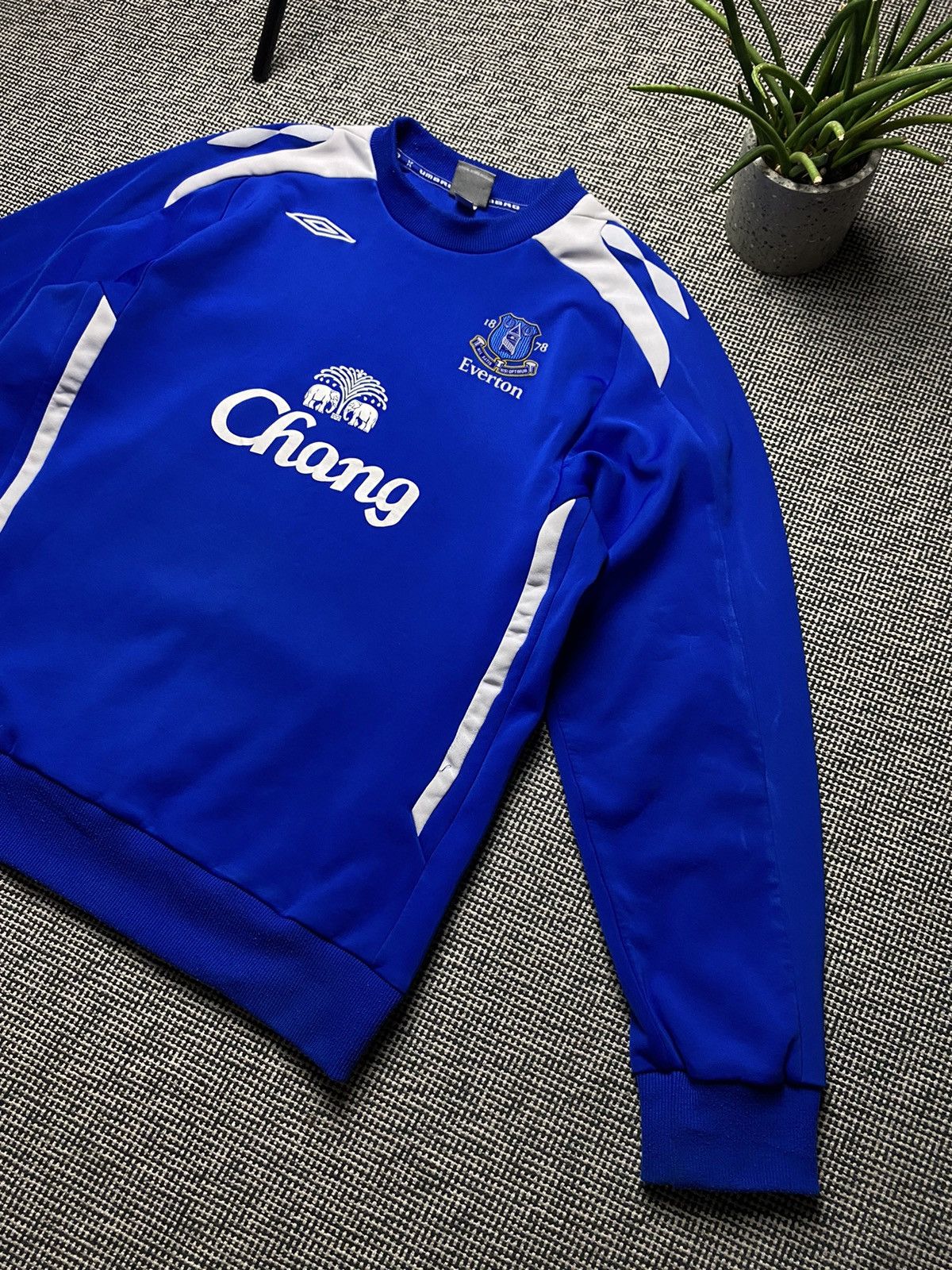 Umbro × Vintage Everton umbro vintage rare sweatshirt y2k soccer Size US XXL / EU 58 / 5 - 2 Thumbnail
