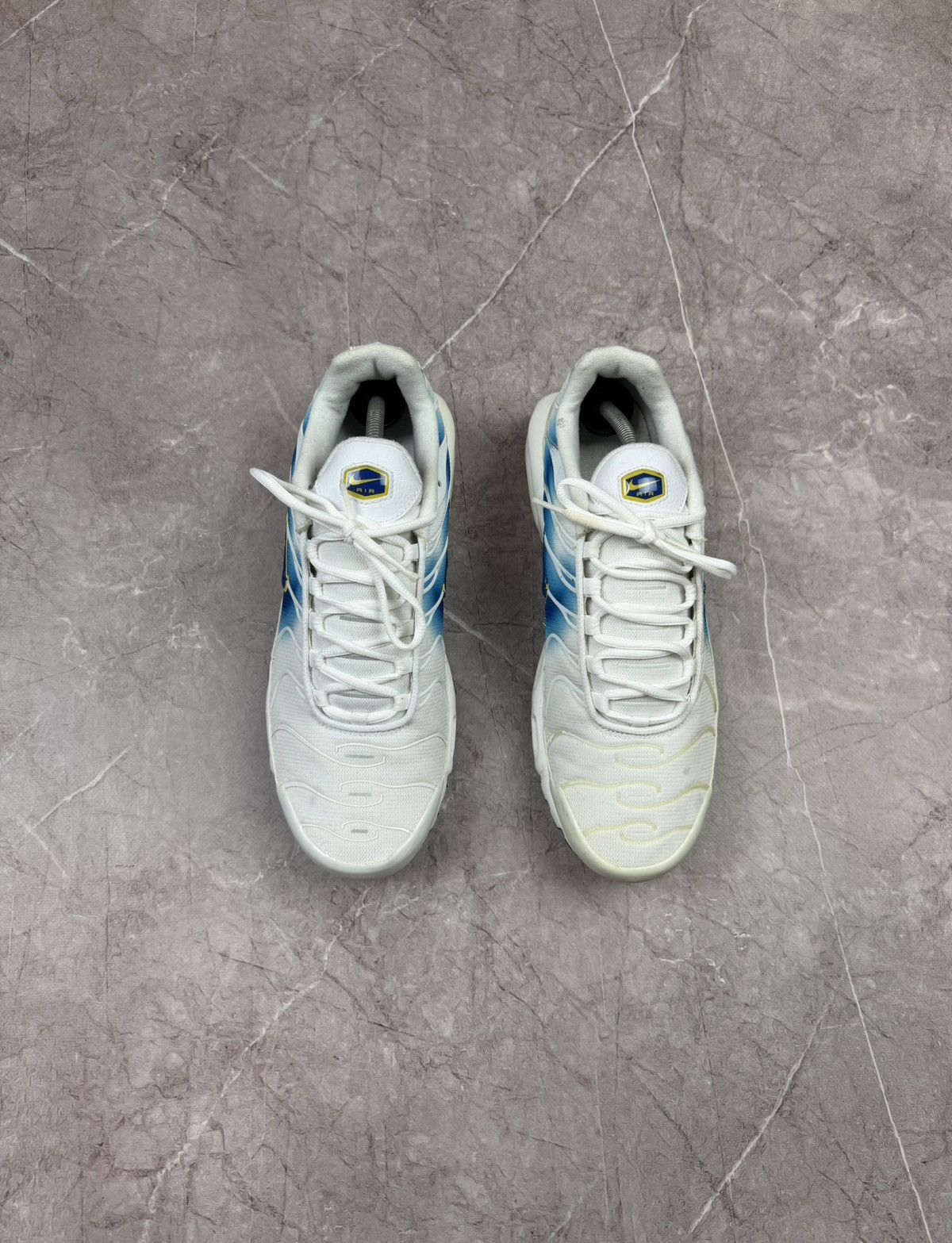 Nike Nike Air Max Plus TN "White Blue Gradient" / Yellow Swoosh Size US 11 / EU 44 - 3 Thumbnail