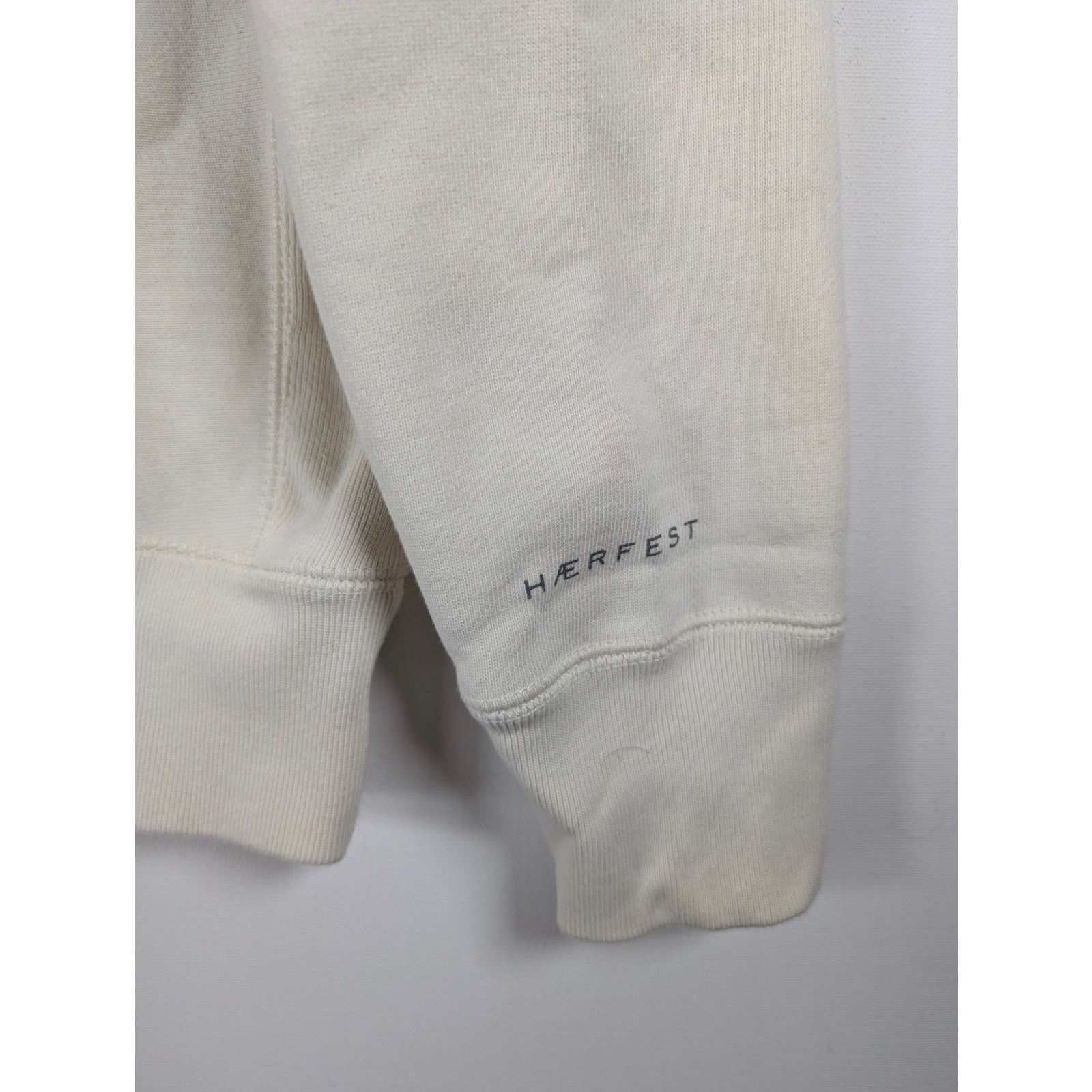 Unknown London Haerfest If Nothing Changes INC Hooded Sweatshirt White USED Size US M / EU 48-50 / 2 - 5 Thumbnail