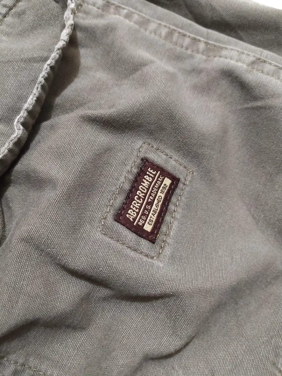 Abercrombie & Fitch Abercrombie & Fitch Multipocket Cargo Tactical Pants Size US 32 / EU 48 - 11 Thumbnail