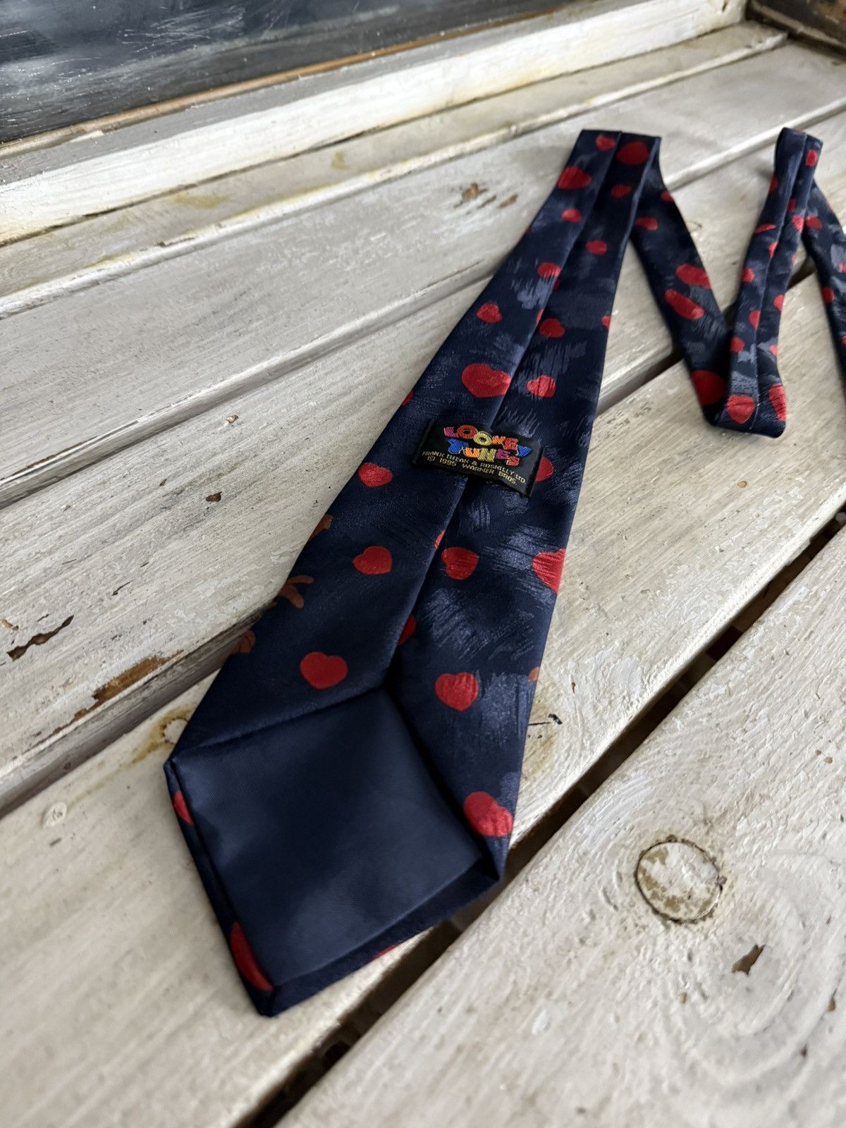 Cartoon Network × Vintage × Warner Bros Vintage 90s Looney Tunes Taz tie 1995 Size ONE SIZE - 6 Thumbnail
