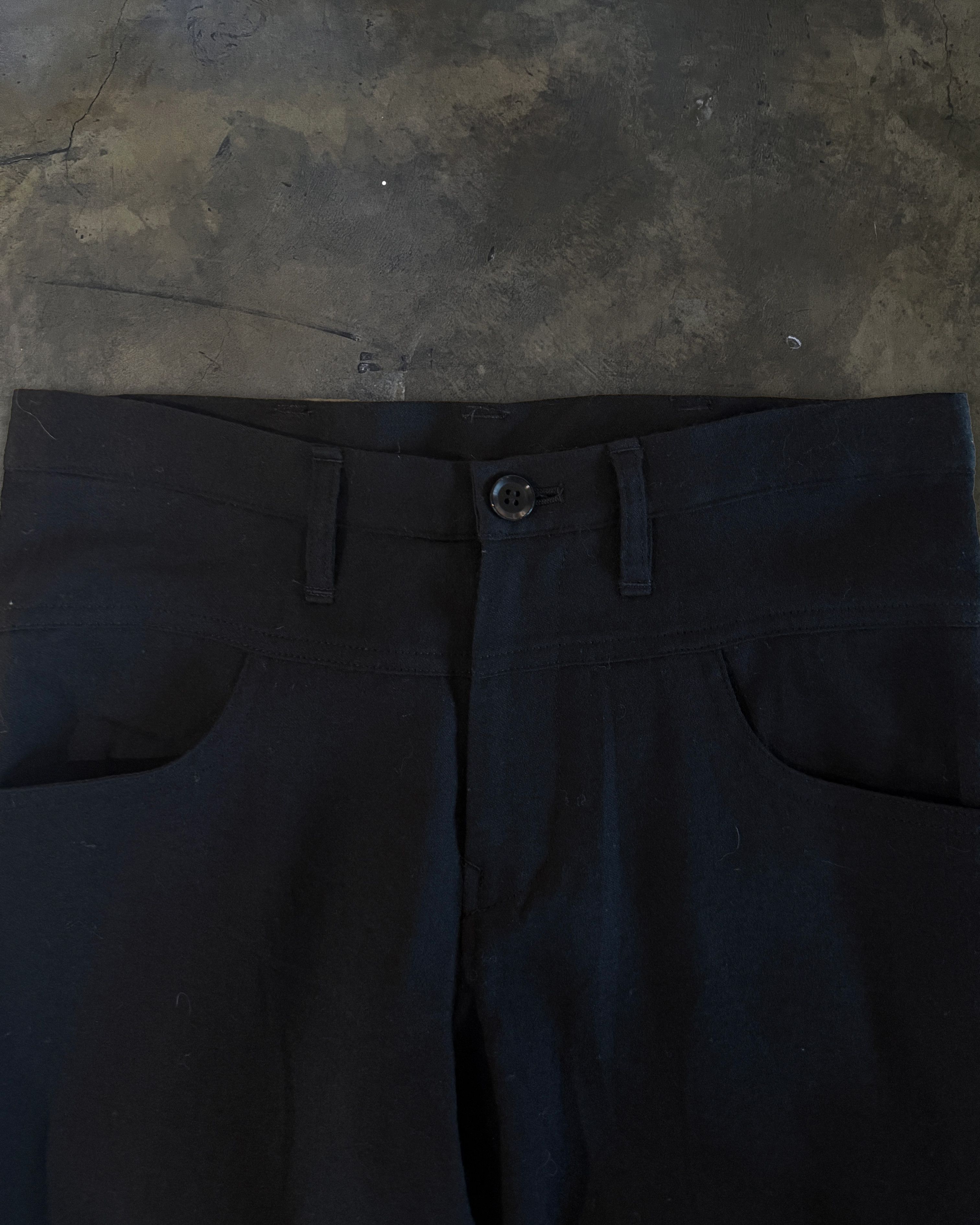Yohji Yamamoto Y's AW2010 NUMBER 4 PRINT WOOL PANT Size US 29 - 2 Thumbnail