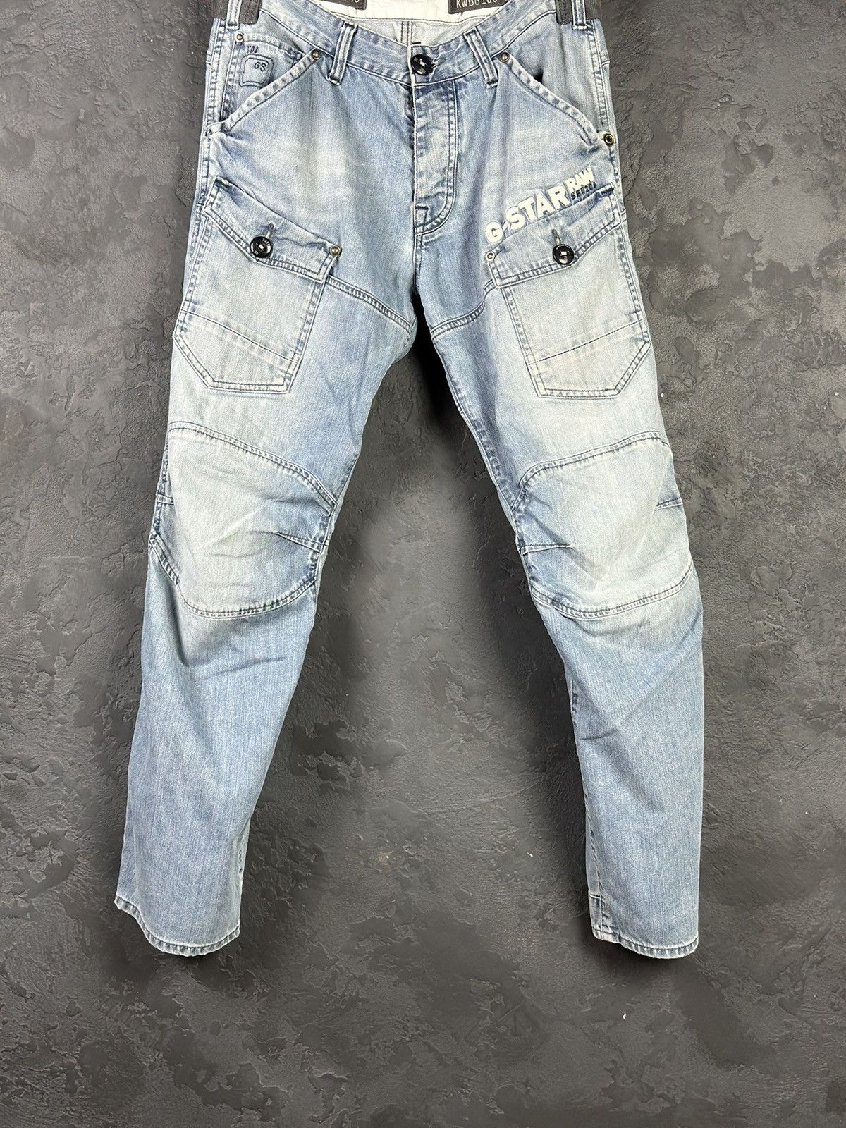 G-Star × Japanese Brand Vintage pants G Star Raw y2k dDenim Flared Baggy Japan Style Size US 34 / EU 50 - 4 Thumbnail