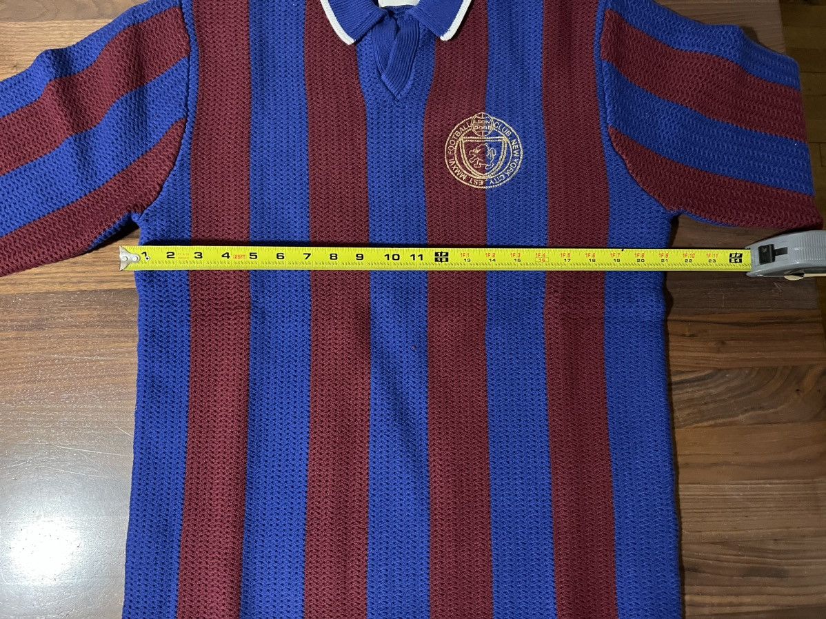Aime Leon Dore Aime Leon Dore Knit Soccer Jersey Sweater Merlot/Royal Size US L / EU 52-54 / 3 - 6 Thumbnail
