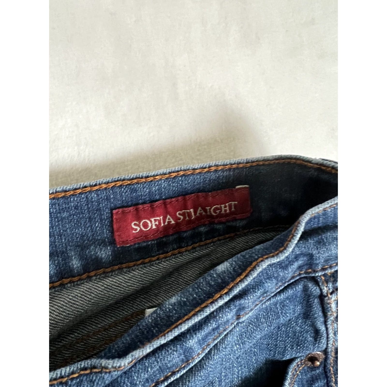 Lucky Brand Lucky Brand Jeans Womens 10 30 Blue Sofia Straight Denim Medium Wash Mid Rise Jeans Size 30" / US 8 / IT 44 - 4 Thumbnail