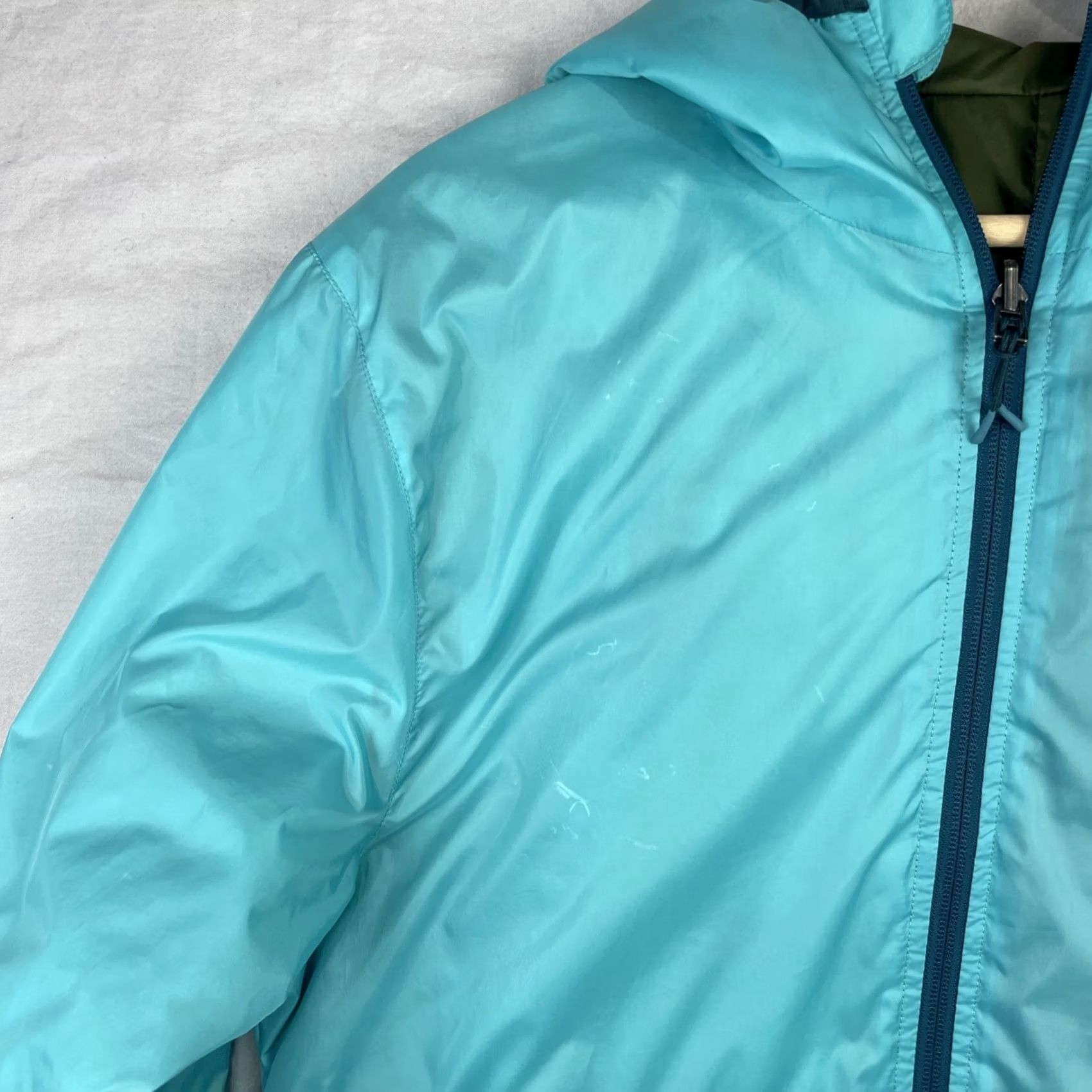 Cotopaxi Cotopaxi Jacket Mens Medium Blue Green Teca Calido Reversible Hooded Insulated Size US M / EU 48-50 / 2 - 4 Thumbnail
