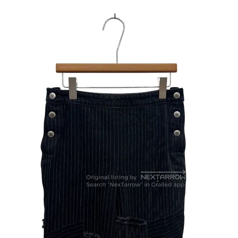 Chanel Chanel Black striped jeans Size 24" / US 00 / IT 34 - 3 Thumbnail
