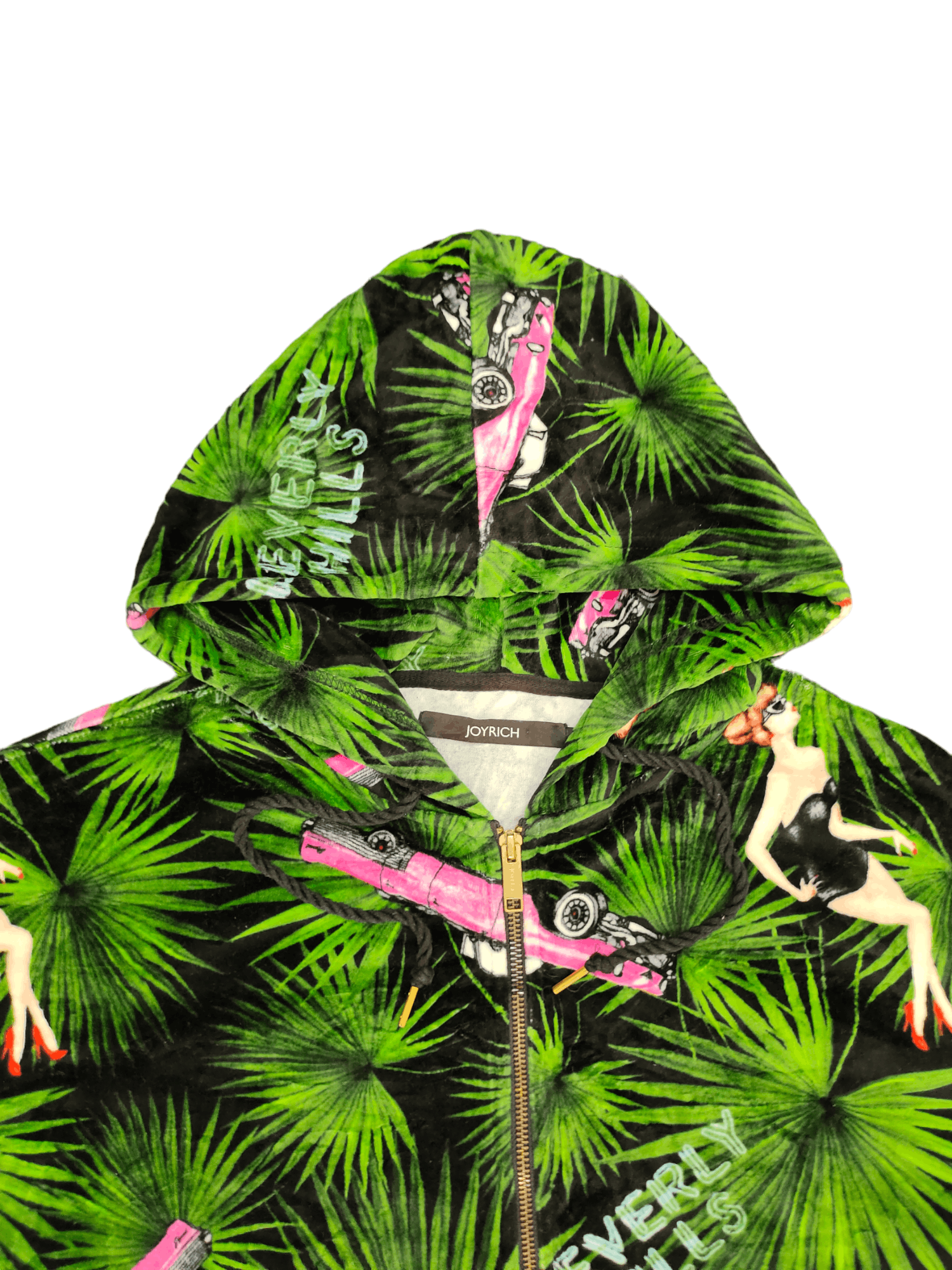 Joyrich Joyrich 'Beverly Hill' Fullprint Velvet Hoodie Size US M / EU 48-50 / 2 - 3 Thumbnail