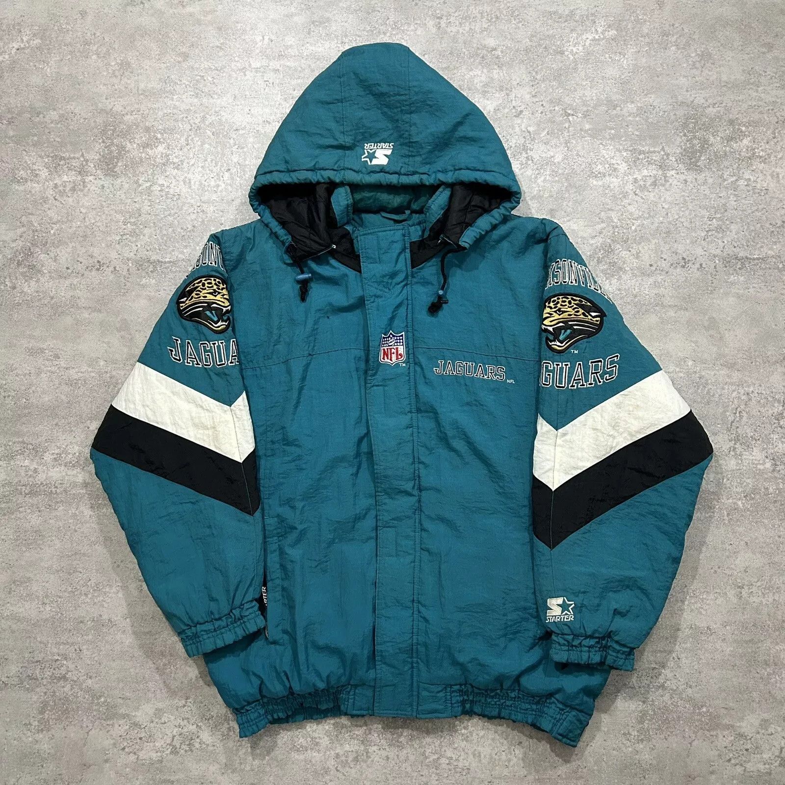 Outlet Vintage Puma Jacksonville Jaguars jacket