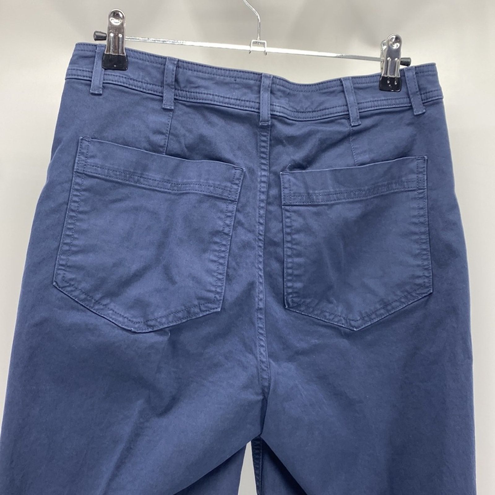 Everlane Everlane dark blue straight leg high waisted ankle length Size 27" / US 4 / IT 40 - 4 Thumbnail