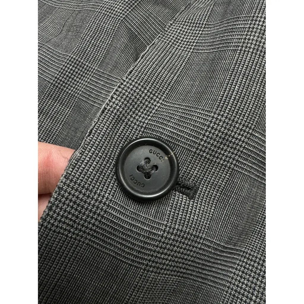 Gucci Gucci Suit Jacket Grey Size 54 fit XL Size US XL / EU 56 / 4 - 3 Thumbnail