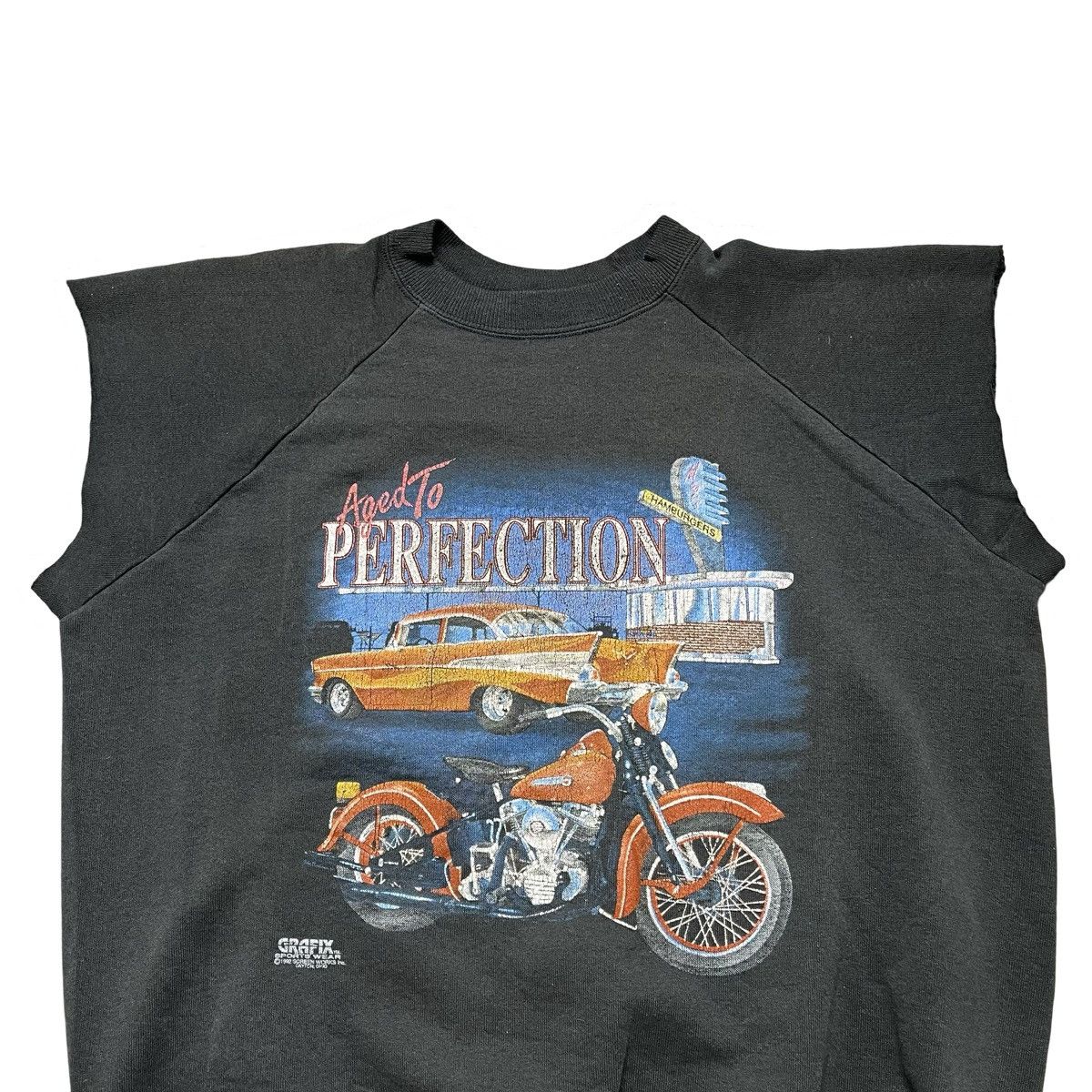 Vintage vintage biker chopper hot rod sweatshirt Size US L / EU 52-54 / 3 - 2 Thumbnail