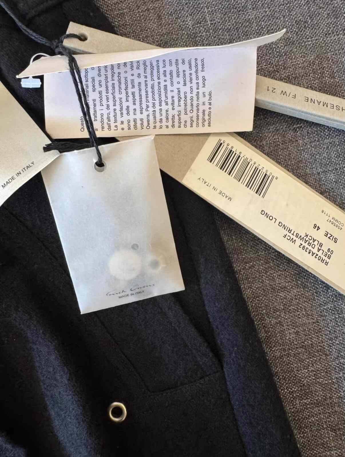Rick Owens Rick Owens Mainline Wool Trousers NWT Size US 30 / EU 46 - 8 Thumbnail