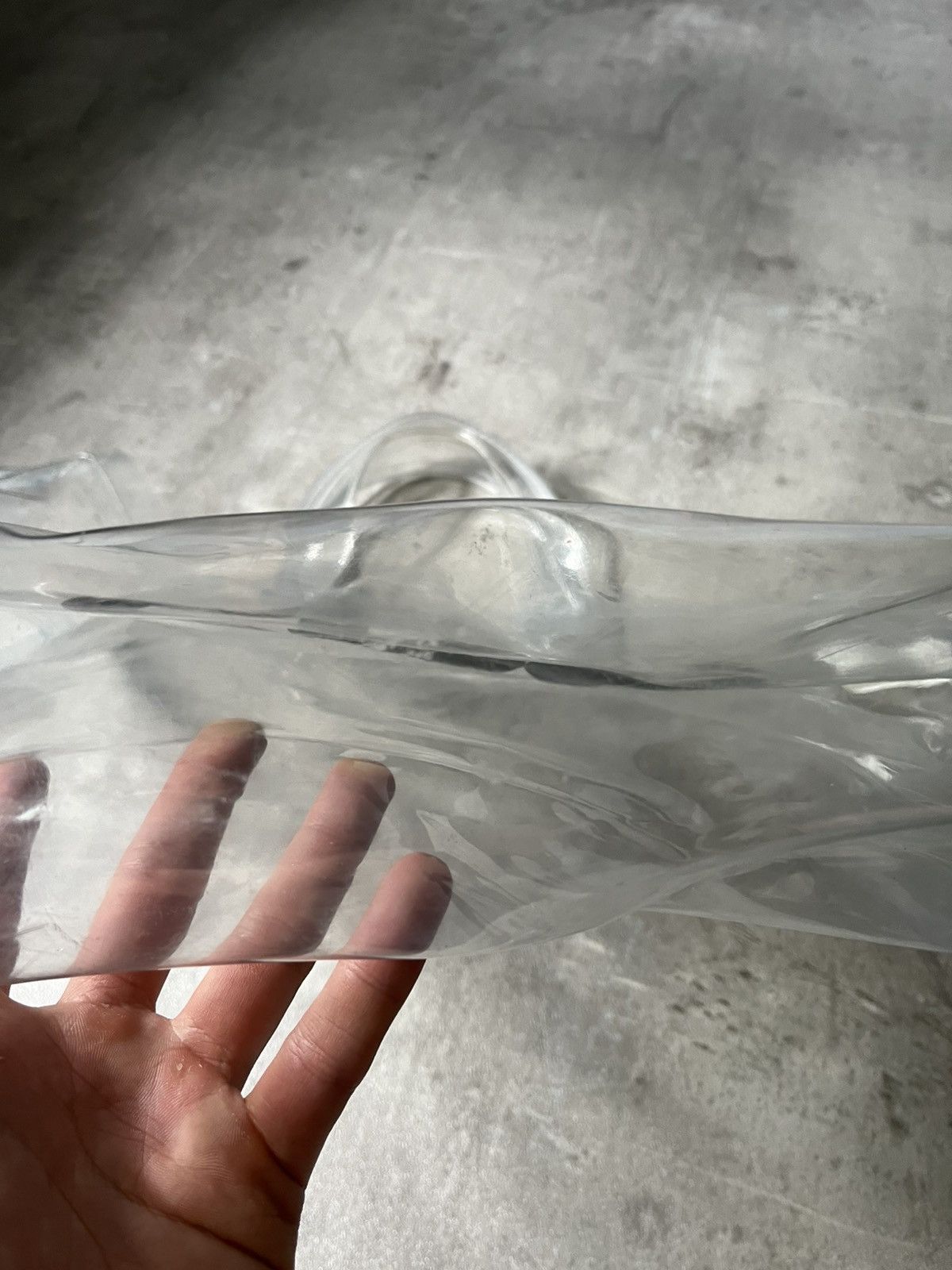 Comme des Garcons Comme des Garcons PVC transparent tote bag rare Size ONE SIZE - 8 Thumbnail