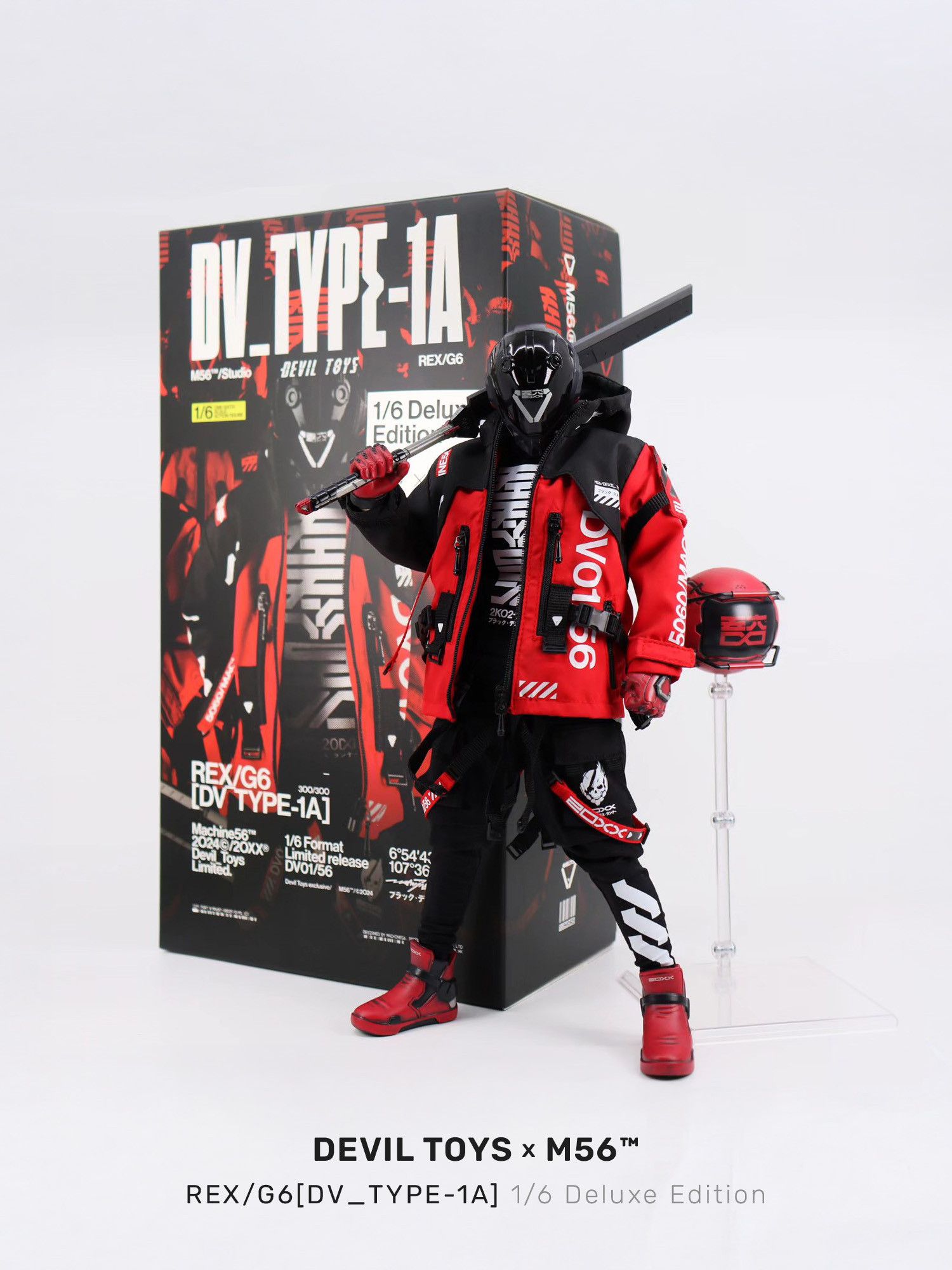 Other DEVIL TOYS X M56™ REX/G6 [DV-TYPE-1A] 1/6 (Deluxe Edition) Size ONE SIZE - 1 Thumbnail