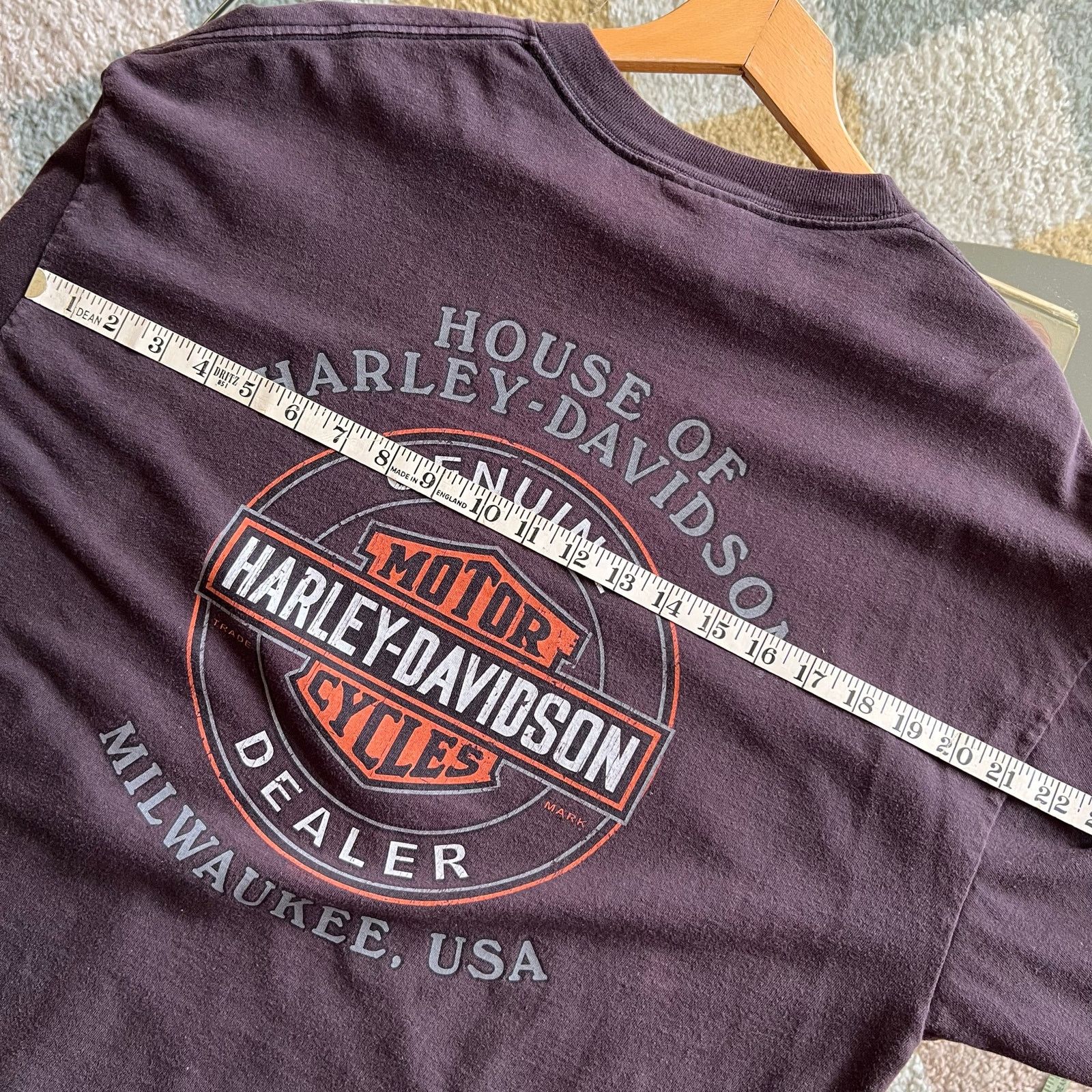 Harley Davidson Y2K Harley Davidson Skeleton L/S Shirt | Milwaukee | Size XL Size US XL / EU 56 / 4 - 12 Thumbnail