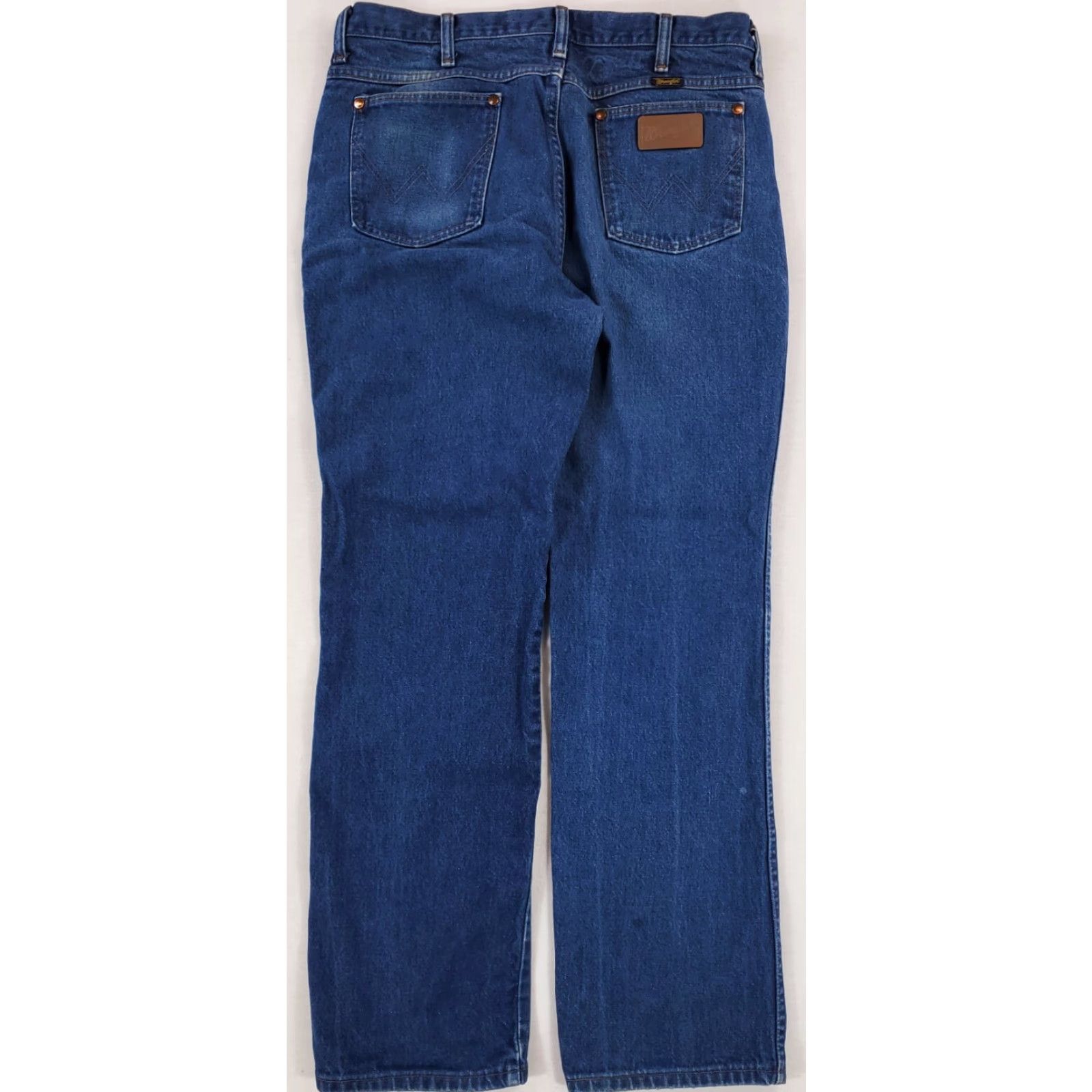 Wrangler VINTAGE Wrangler Jeans Western Wear Made USA Mens 36x31 Blue 90s VTG Straight 36x31 Men Size US 36 / EU 52 - 8 Thumbnail