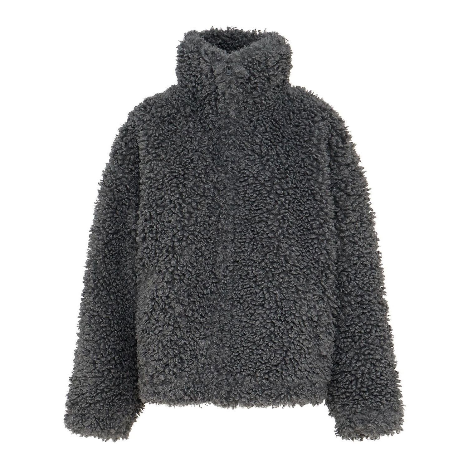 ACNE STUDIOS Gray Furry Jacket New & Authentic (Women's size